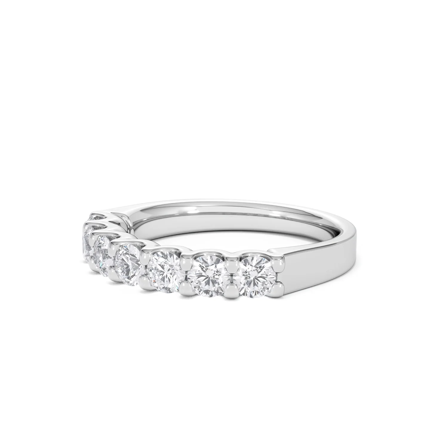 Chloe 18K White Gold Lab Diamond Eternity Ring 1.00ct G/Vs - Image 78