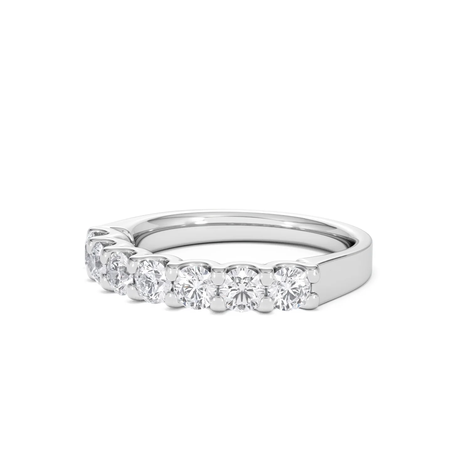 Chloe 18K White Gold Lab Diamond Eternity Ring 1.00ct G/Vs - Image 80
