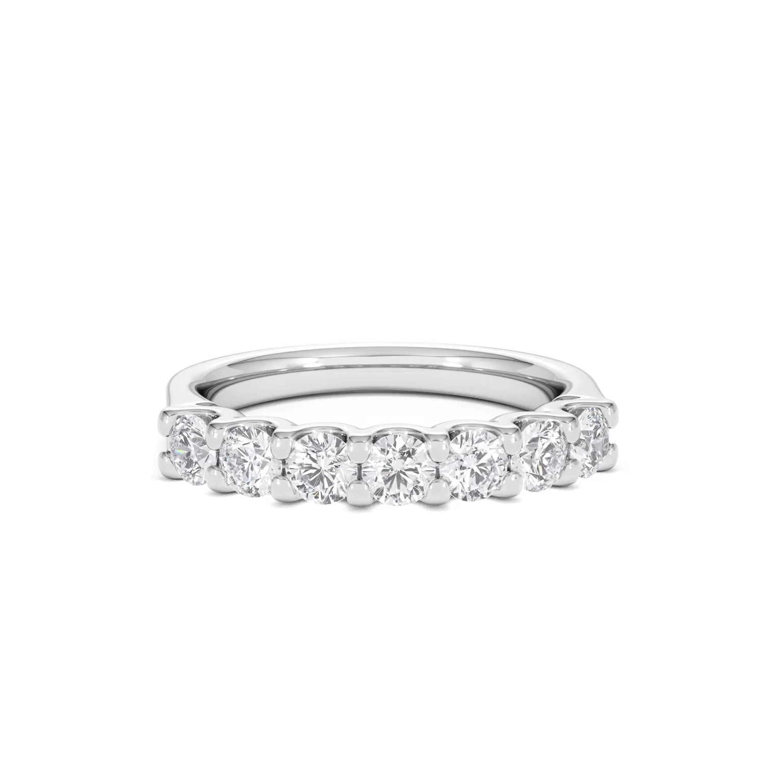 Chloe 18K White Gold Lab Diamond Eternity Ring 1.00ct G/Vs - Image 9