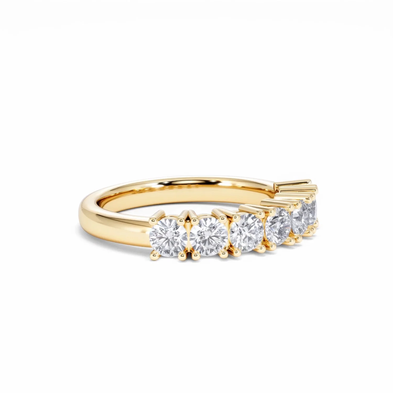 Chloe 7 Stone Lab Diamond Eternity Ring 1.00CT G/VS in 9K Gold - Image 18
