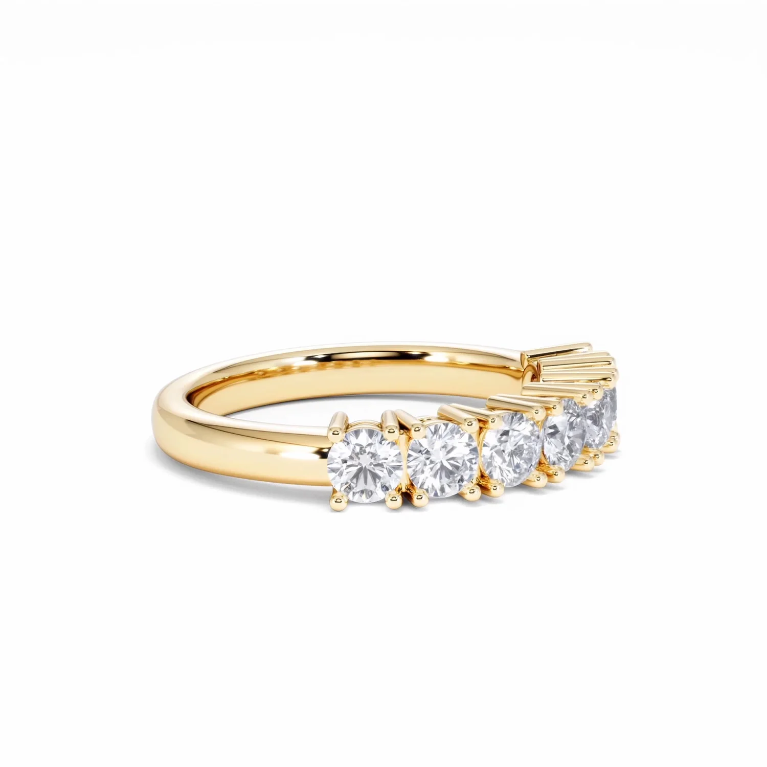 Chloe 7 Stone Lab Diamond Eternity Ring 1.00CT G/VS in 9K Gold - Image 20
