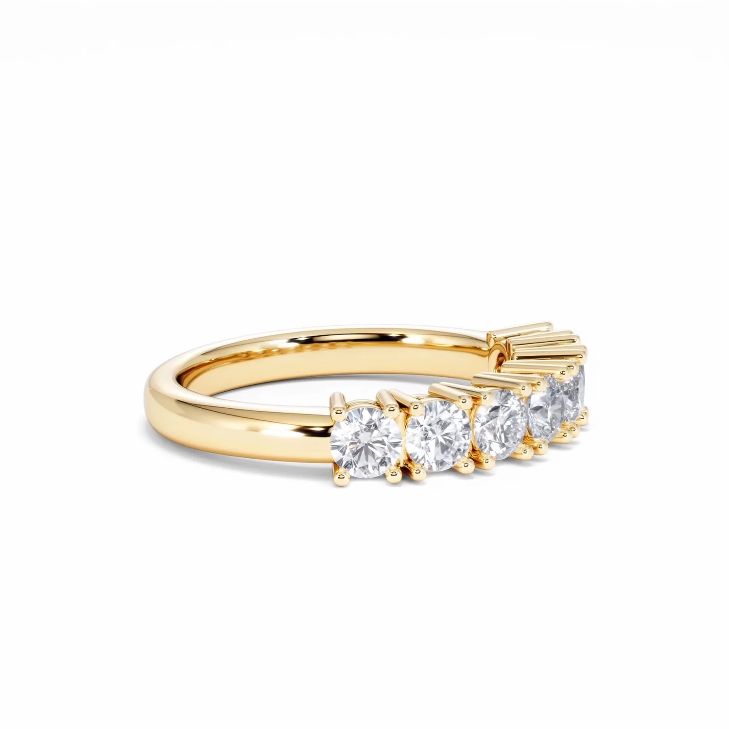 Chloe 7 Stone Lab Diamond Eternity Ring 1.00CT G/VS in 9K Gold - Image 21