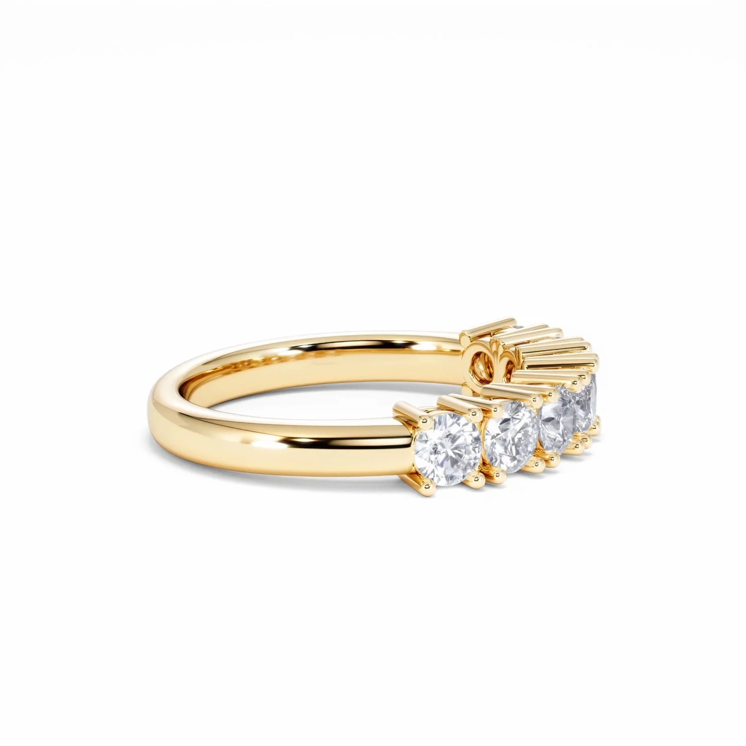Chloe 7 Stone Lab Diamond Eternity Ring 1.00CT G/VS in 9K Gold - Image 25