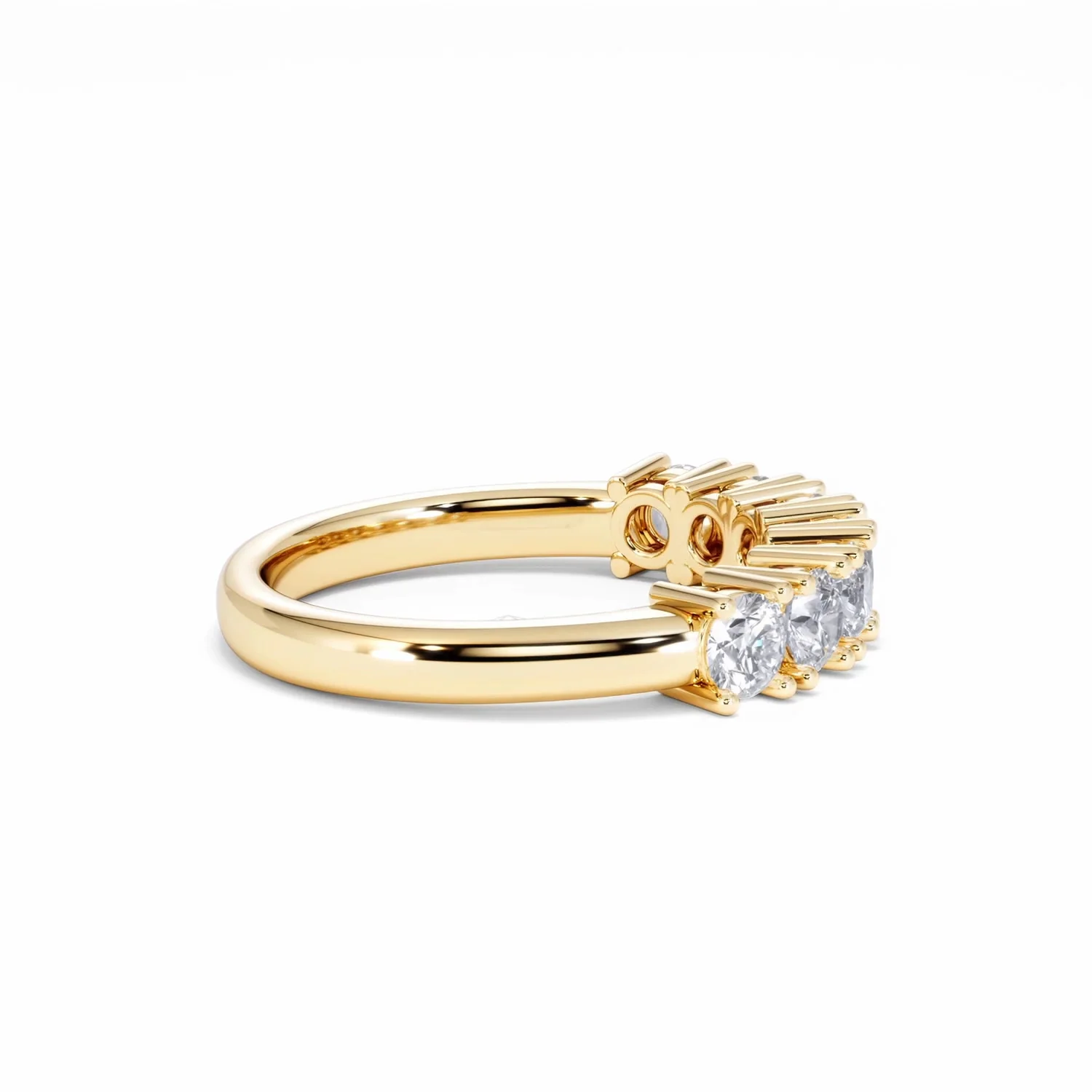 Chloe 7 Stone Lab Diamond Eternity Ring 1.00CT G/VS in 9K Gold - Image 29