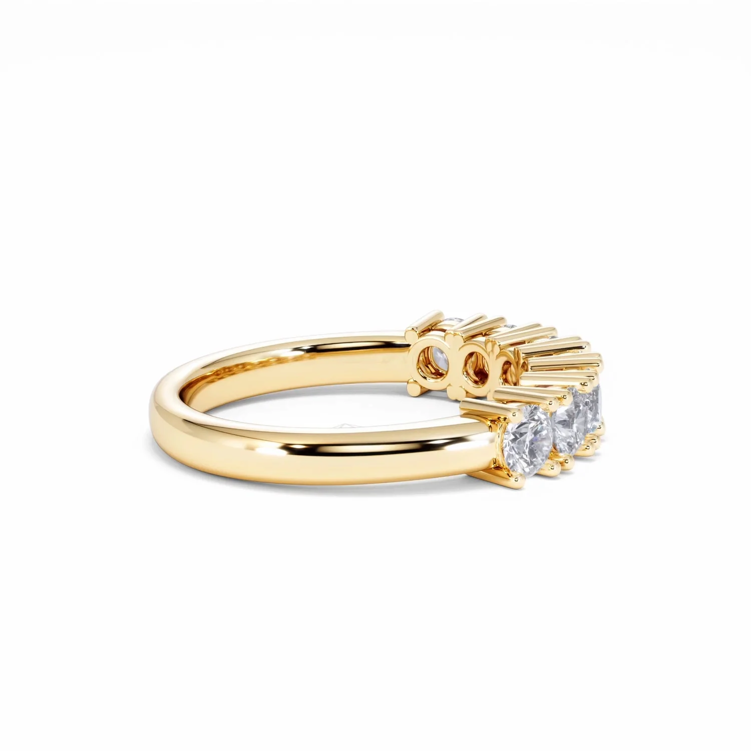 Chloe 7 Stone Lab Diamond Eternity Ring 1.00CT G/VS in 9K Gold - Image 30