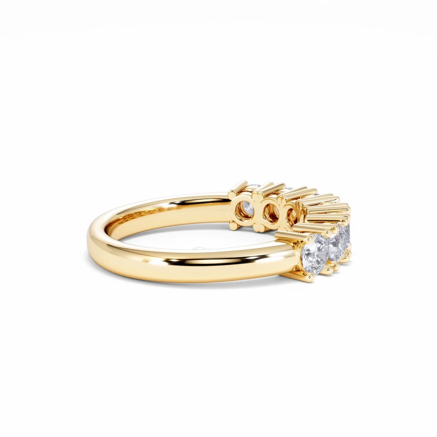 Chloe 7 Stone Lab Diamond Eternity Ring 1.00CT G/VS in 9K Gold - Image 31