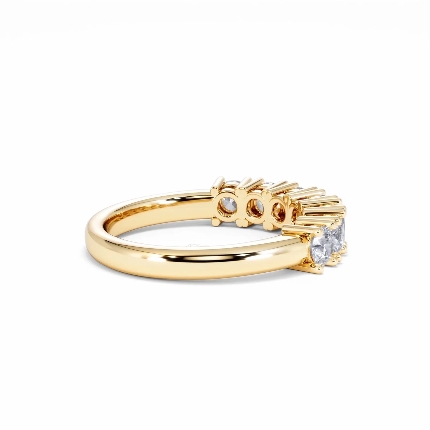 Chloe 7 Stone Lab Diamond Eternity Ring 1.00CT G/VS in 9K Gold - Image 33