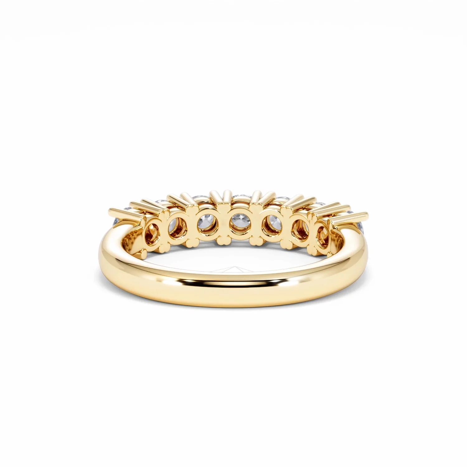 Chloe 7 Stone Lab Diamond Eternity Ring 1.00CT G/VS in 9K Gold - Image 47