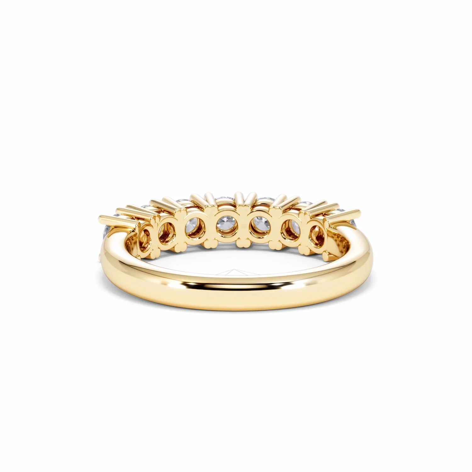 Chloe 7 Stone Lab Diamond Eternity Ring 1.00CT G/VS in 9K Gold - Image 49