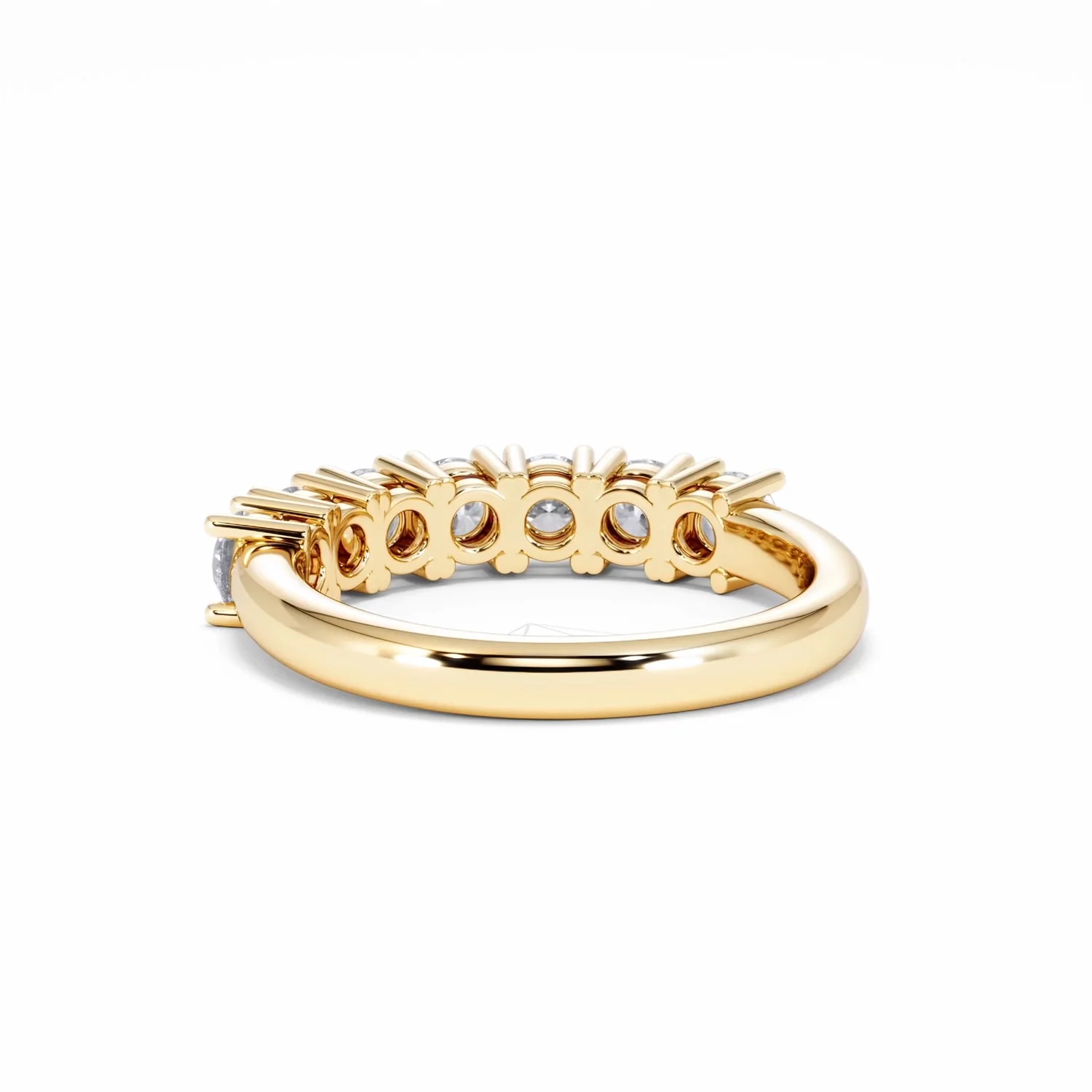 Chloe 7 Stone Lab Diamond Eternity Ring 1.00CT G/VS in 9K Gold - Image 52