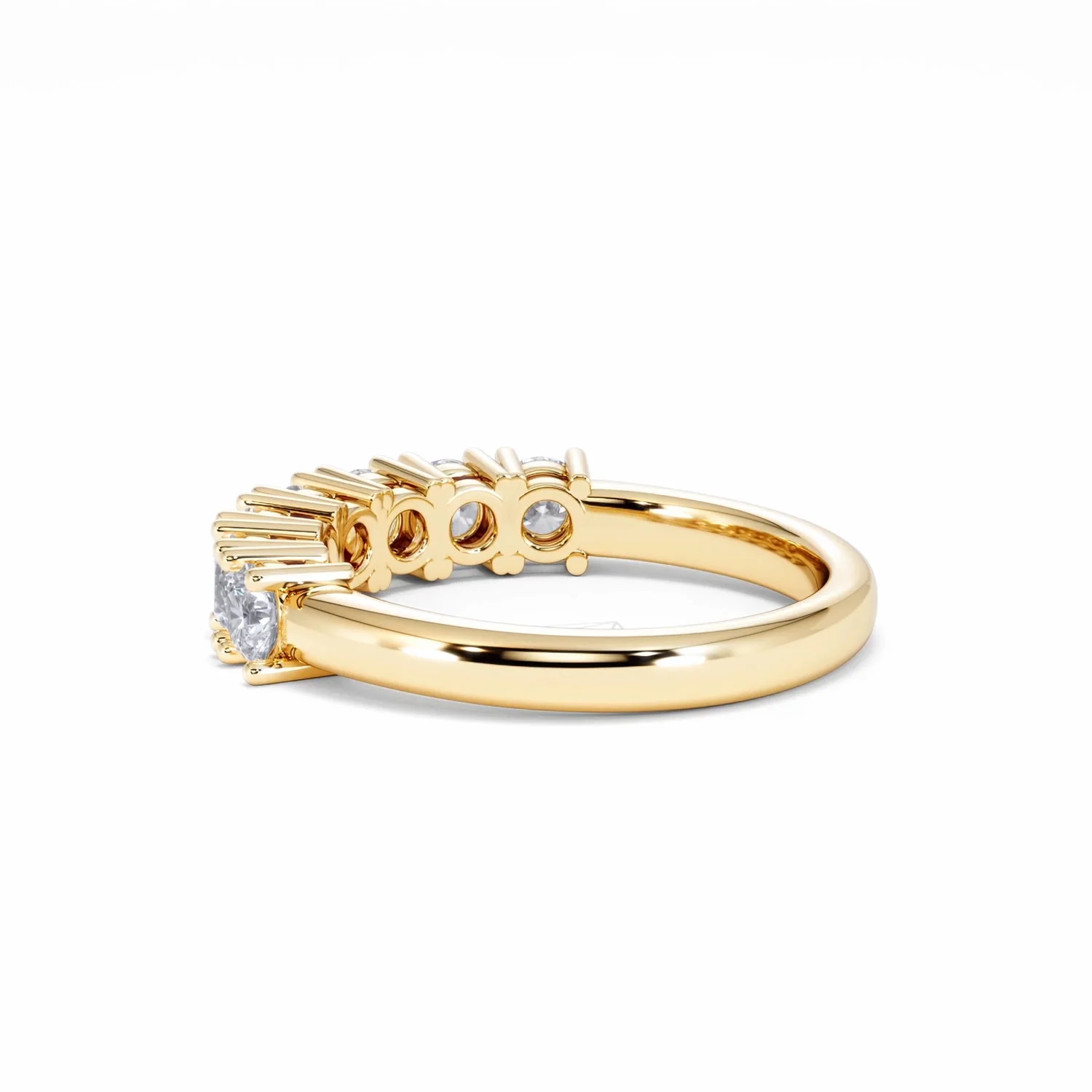 Chloe 7 Stone Lab Diamond Eternity Ring 1.00CT G/VS in 9K Gold - Image 61