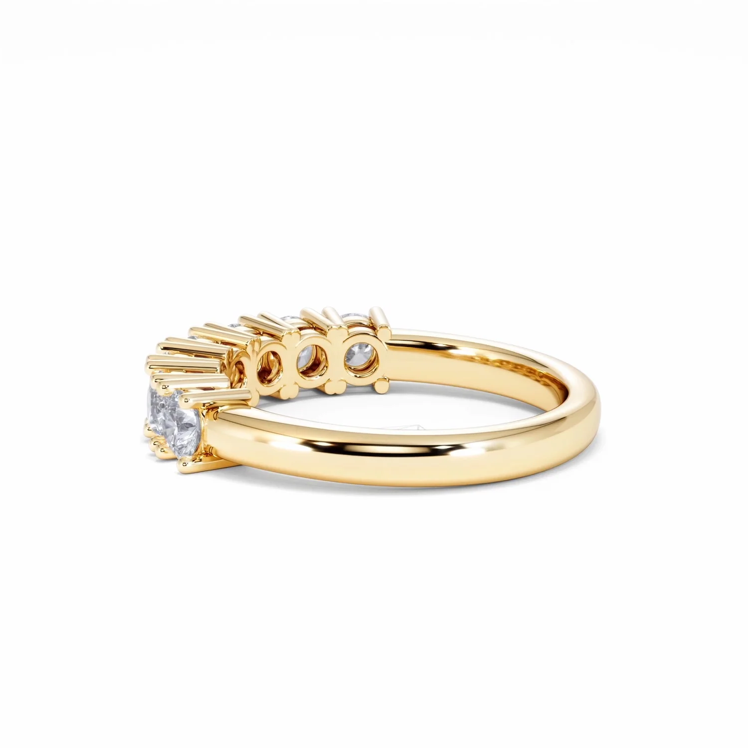 Chloe 7 Stone Lab Diamond Eternity Ring 1.00CT G/VS in 9K Gold - Image 62