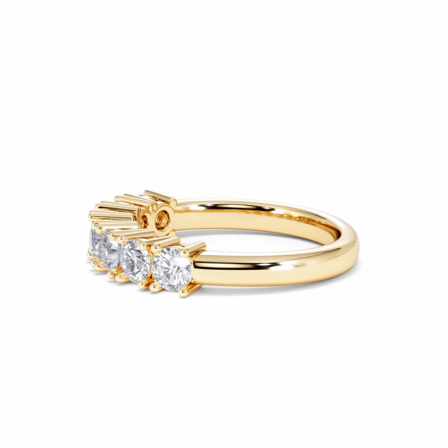 Chloe 7 Stone Lab Diamond Eternity Ring 1.00CT G/VS in 9K Gold - Image 70