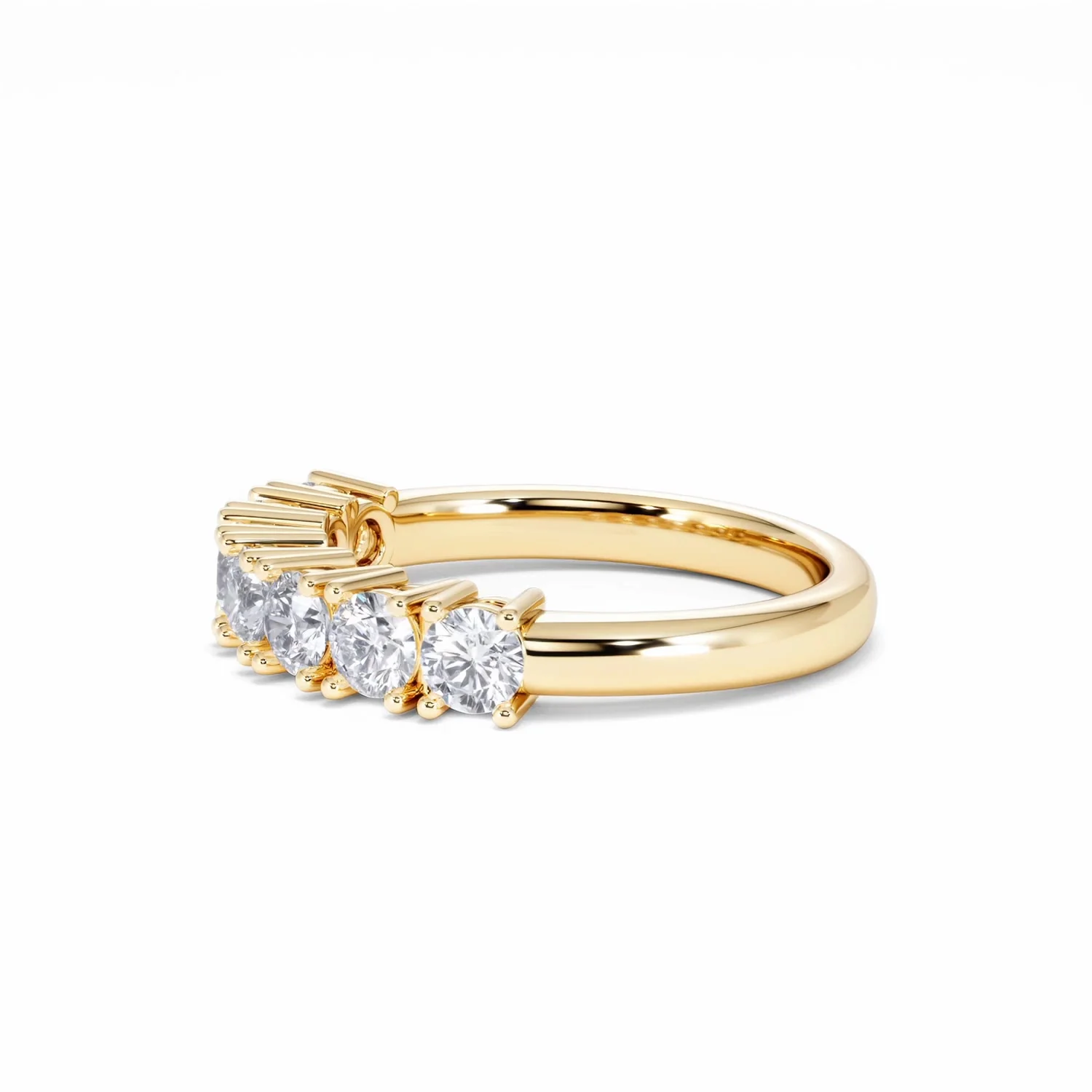 Chloe 7 Stone Lab Diamond Eternity Ring 1.00CT G/VS in 9K Gold - Image 72