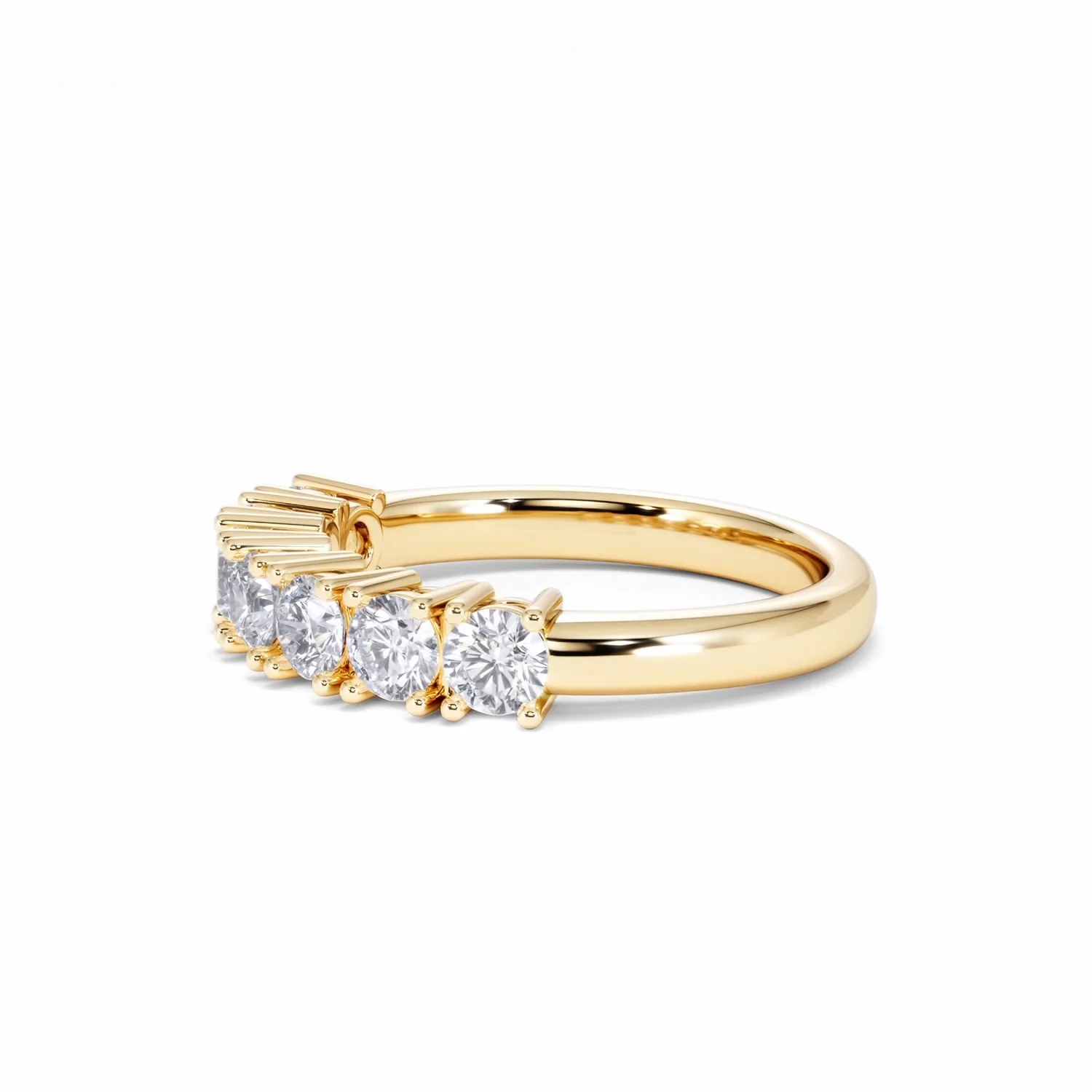 Chloe 7 Stone Lab Diamond Eternity Ring 1.00CT G/VS in 9K Gold - Image 73