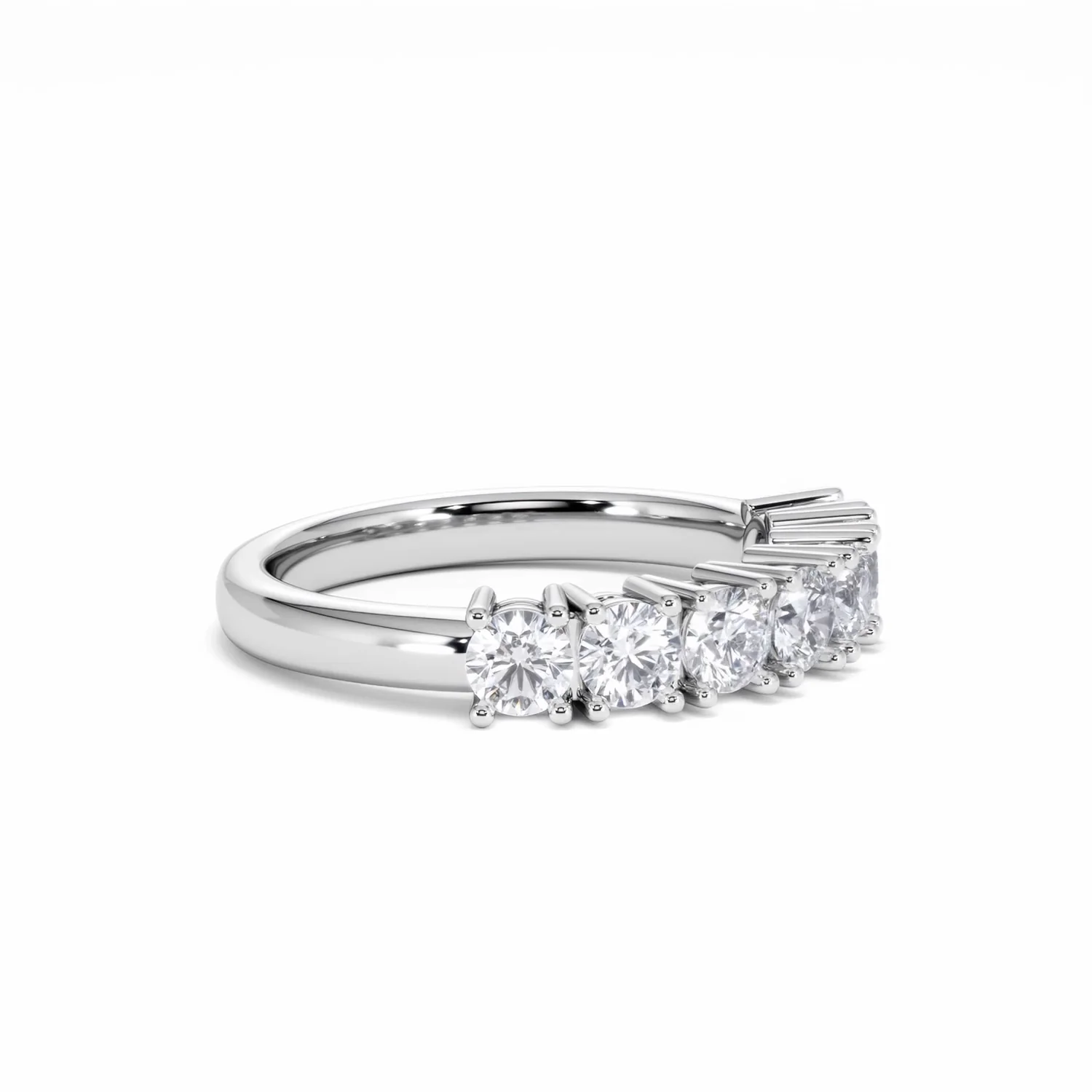 Chloe 7 Stone Lab Diamond Eternity Ring 1.00CT G/VS in 9K White Gold - Image 21