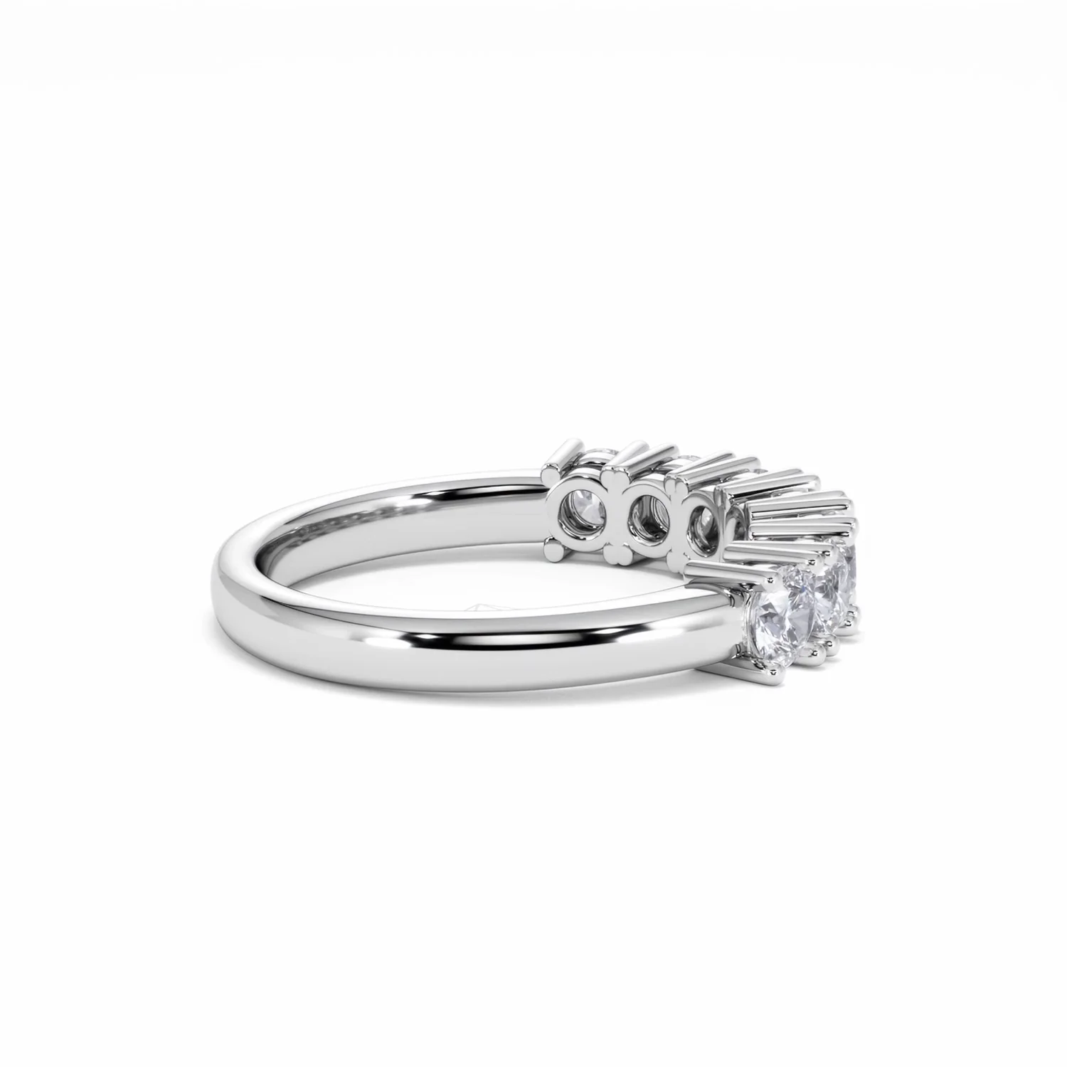 Chloe 7 Stone Lab Diamond Eternity Ring 1.00CT G/VS in 9K White Gold - Image 33