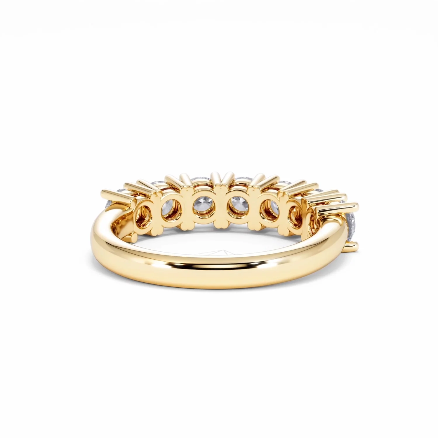 Chloe 7 Stone Lab Diamond Eternity Ring 1.50CT F/VS in 9K Gold - Image 45
