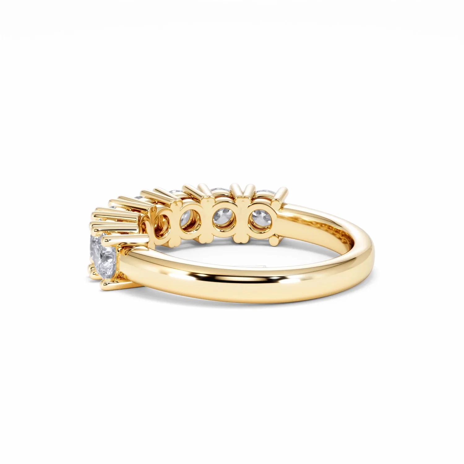 Chloe 7 Stone Lab Diamond Eternity Ring 1.50CT F/VS in 9K Gold - Image 59
