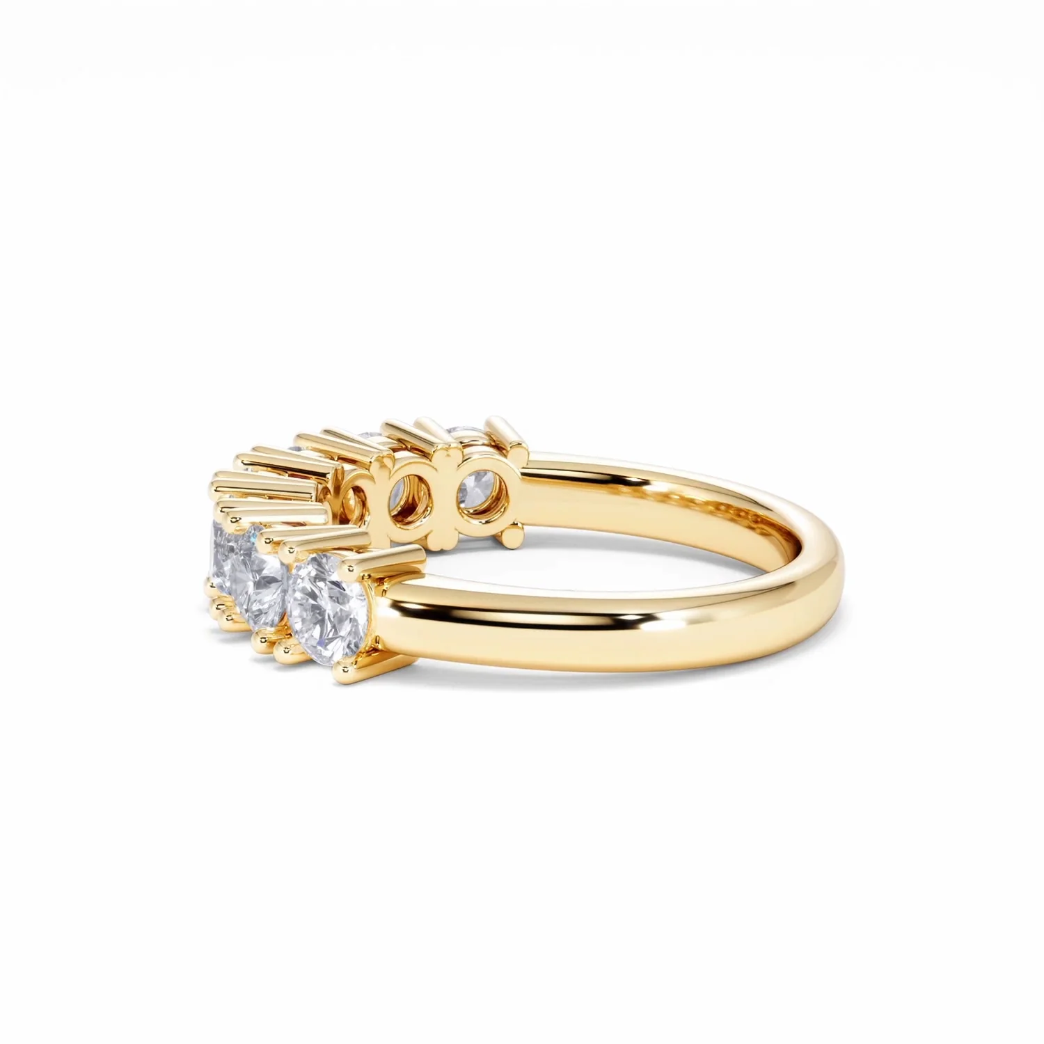 Chloe 7 Stone Lab Diamond Eternity Ring 1.50CT F/VS in 9K Gold - Image 65