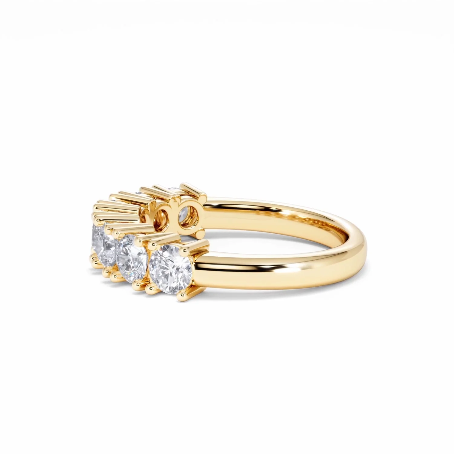 Chloe 7 Stone Lab Diamond Eternity Ring 1.50CT F/VS in 9K Gold - Image 68
