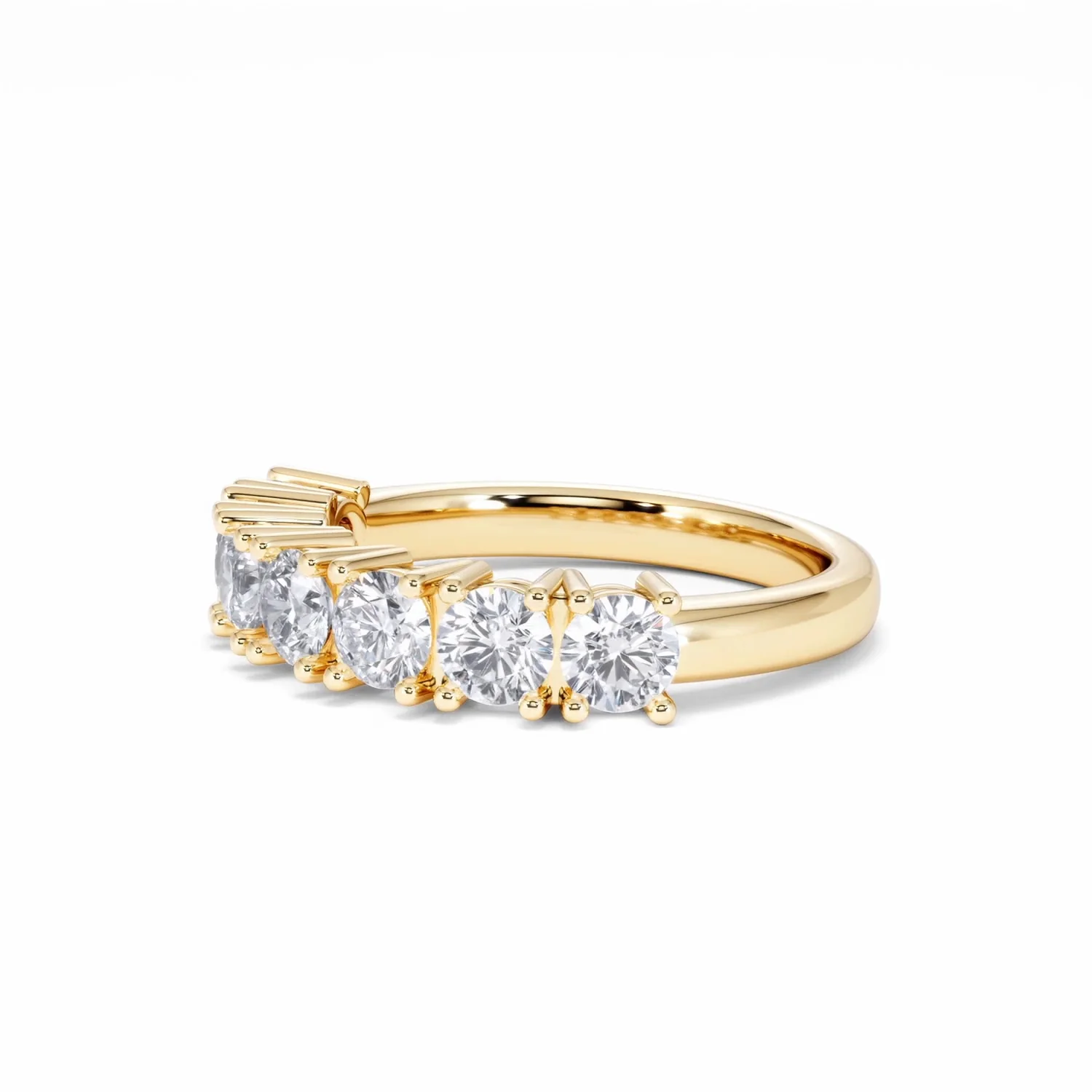 Chloe 7 Stone Lab Diamond Eternity Ring 1.50CT F/VS in 9K Gold - Image 76