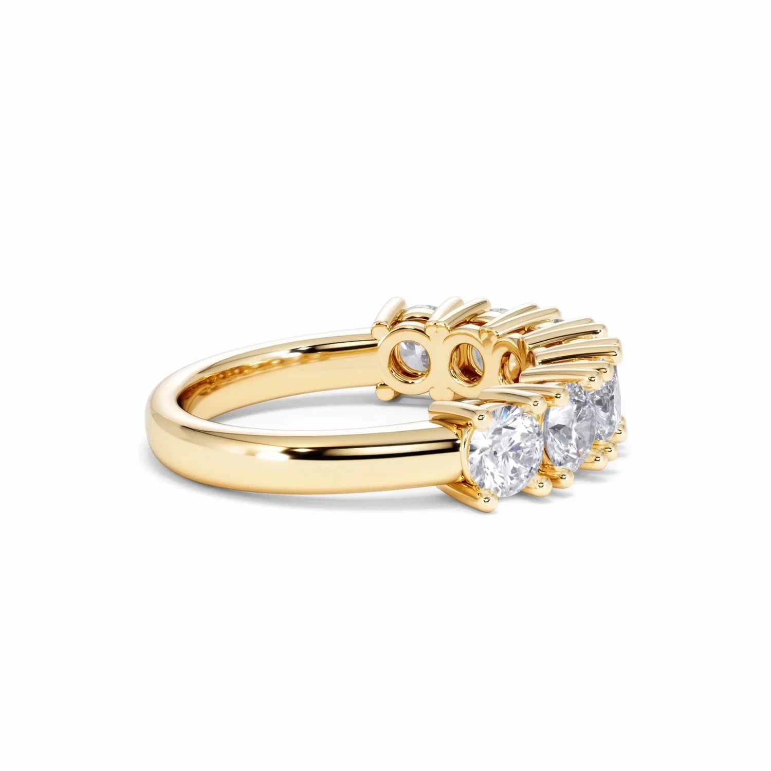 Chloe 7 Stone Lab Diamond Eternity Ring 2.00CT F/VS in 9K Gold - Image 30