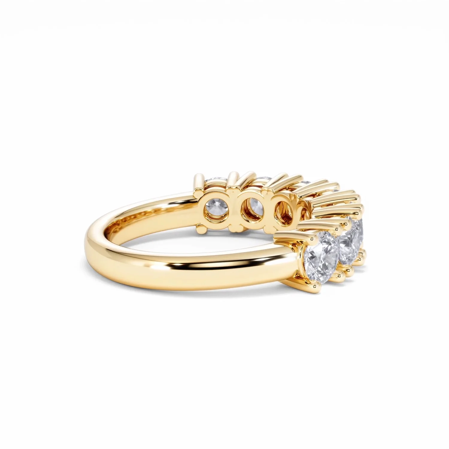 Chloe 7 Stone Lab Diamond Eternity Ring 2.00CT F/VS in 9K Gold - Image 33