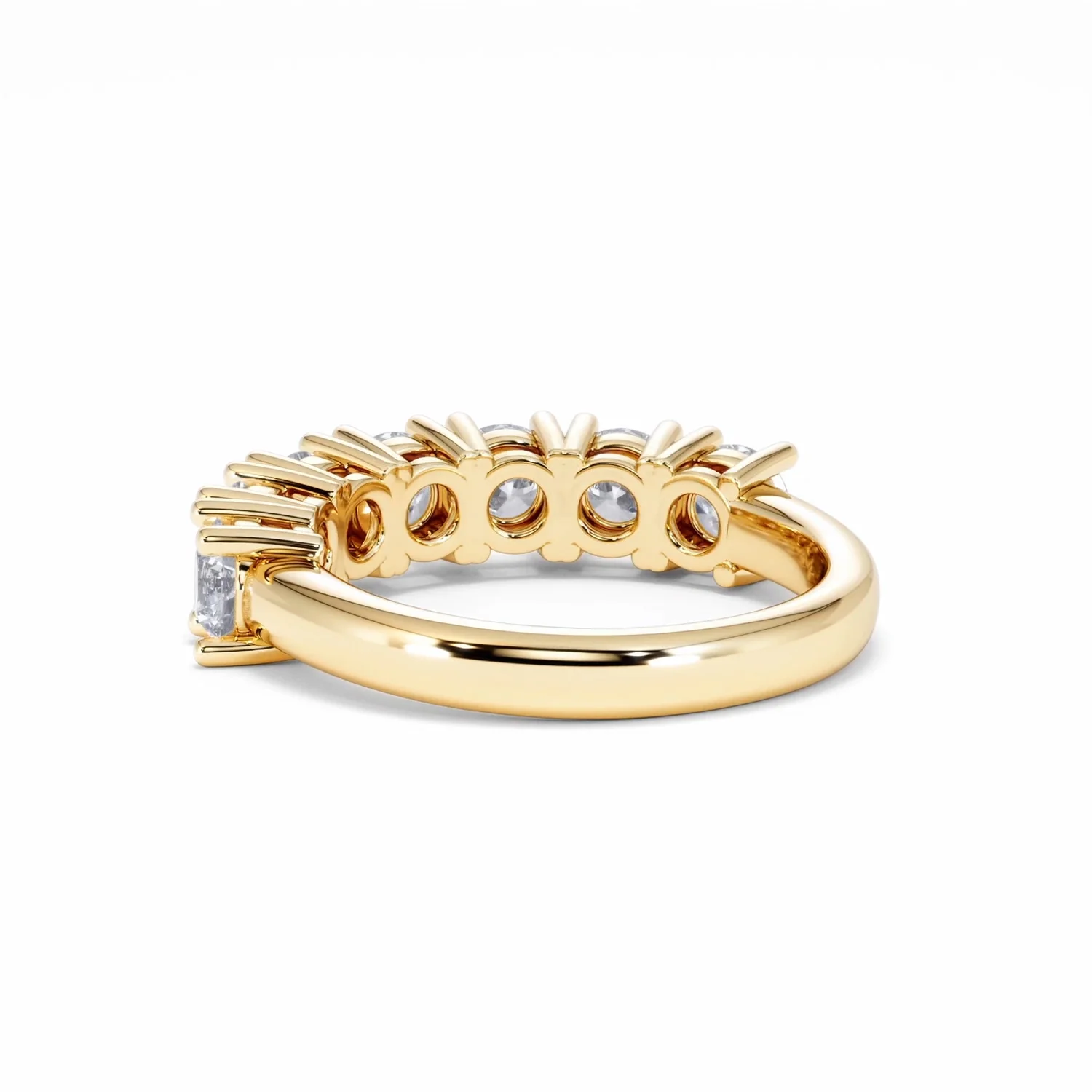 Chloe 7 Stone Lab Diamond Eternity Ring 2.00CT F/VS in 9K Gold - Image 55
