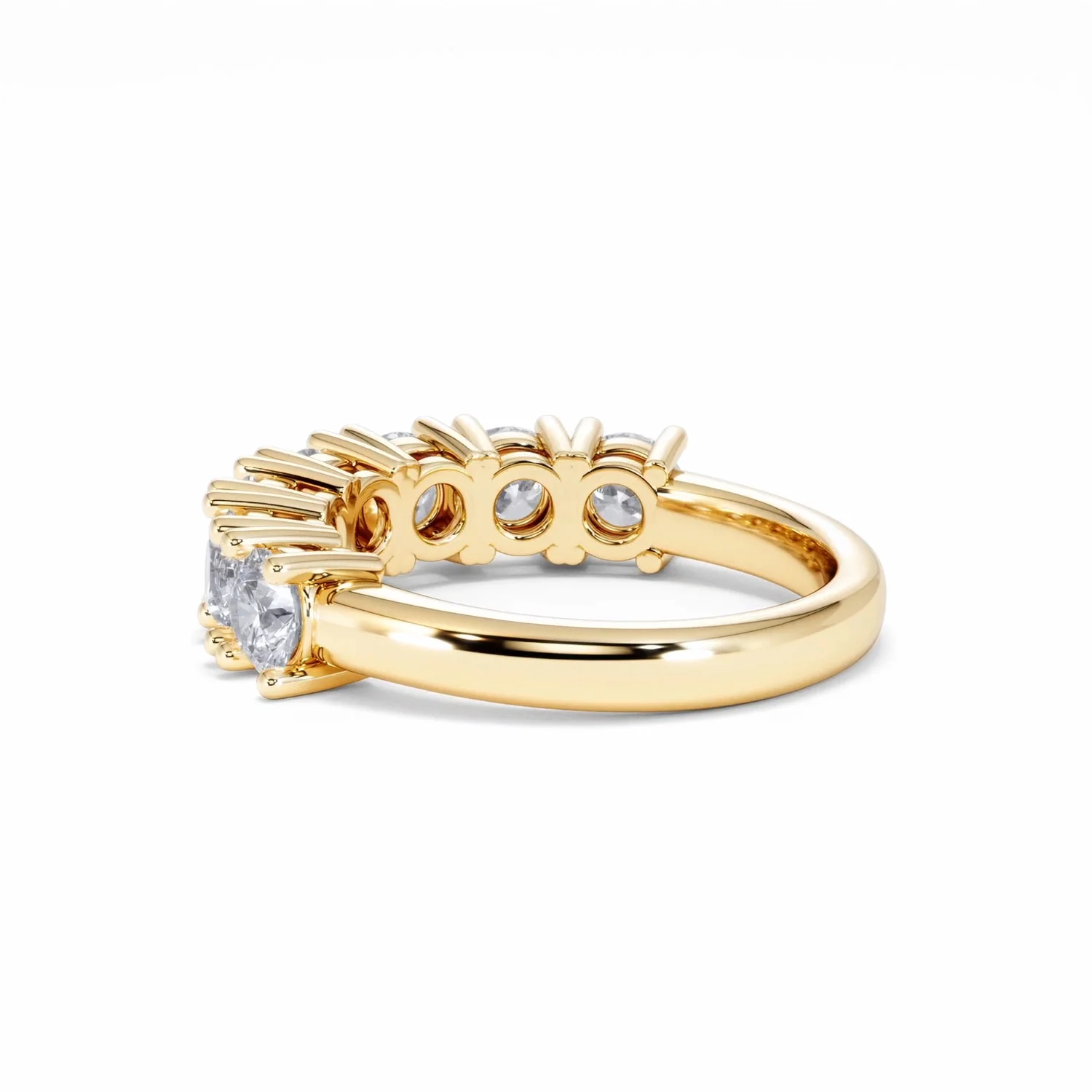 Chloe 7 Stone Lab Diamond Eternity Ring 2.00CT F/VS in 9K Gold - Image 60