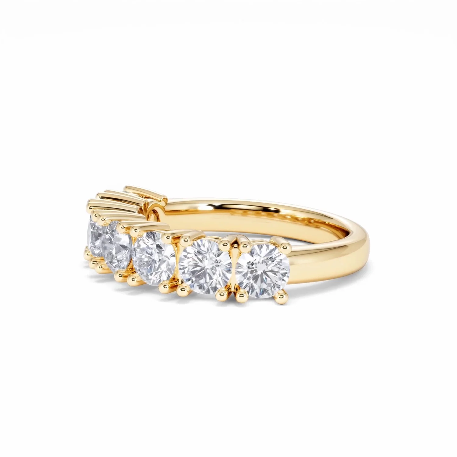 Chloe 7 Stone Lab Diamond Eternity Ring 2.00CT F/VS in 9K Gold - Image 75