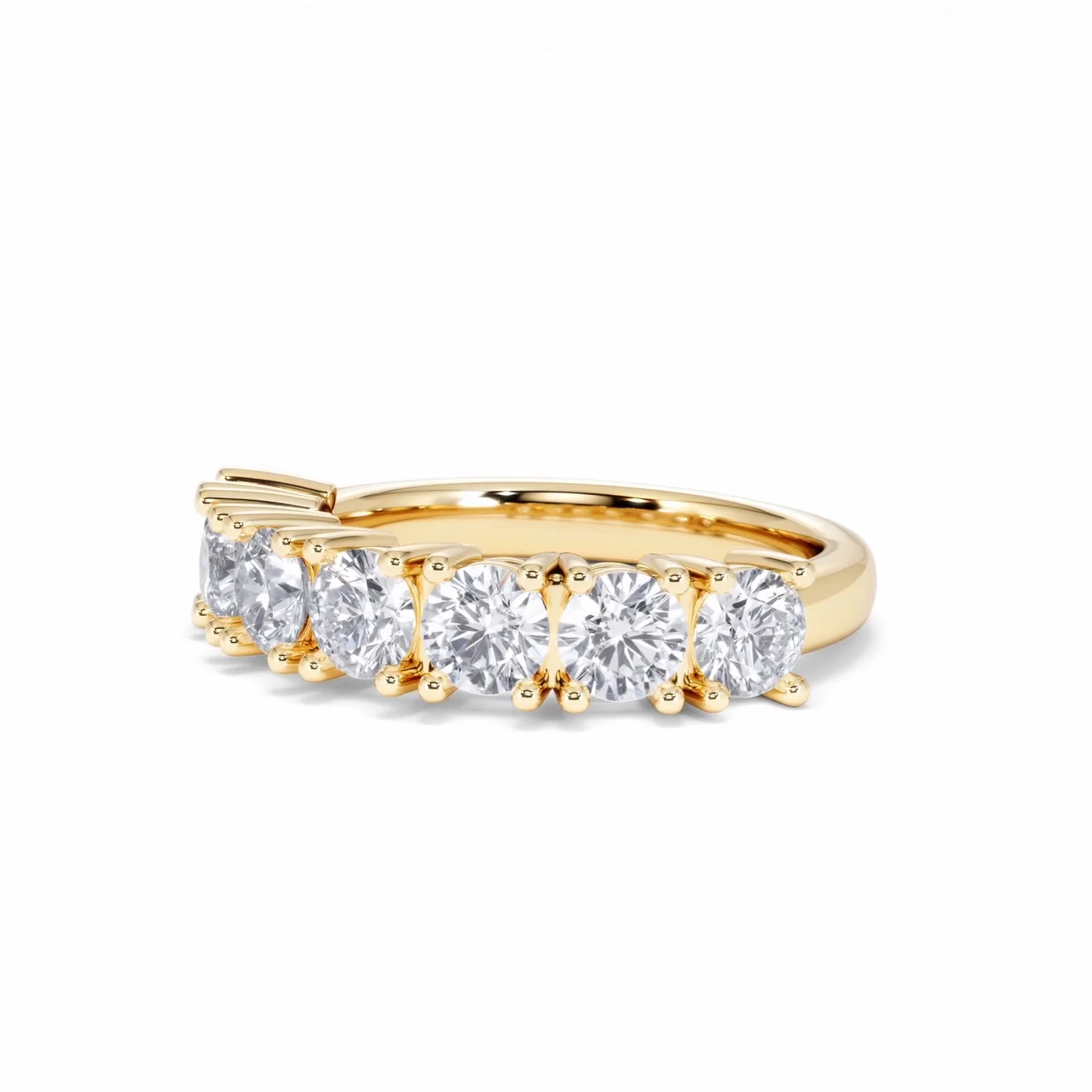 Chloe 7 Stone Lab Diamond Eternity Ring 2.00CT F/VS in 9K Gold - Image 80