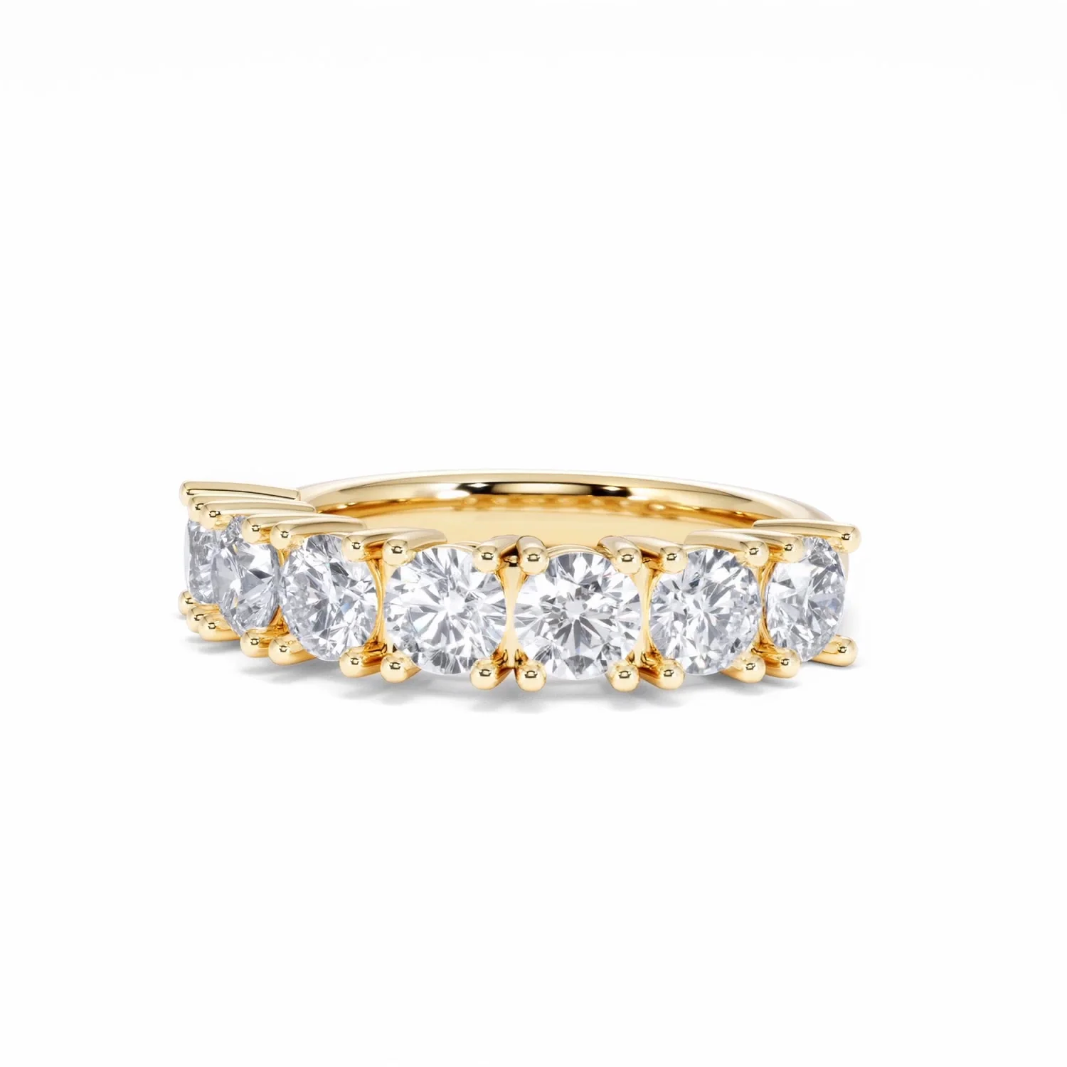 Chloe 7 Stone Lab Diamond Eternity Ring 2.00CT F/VS in 9K Gold - Image 84