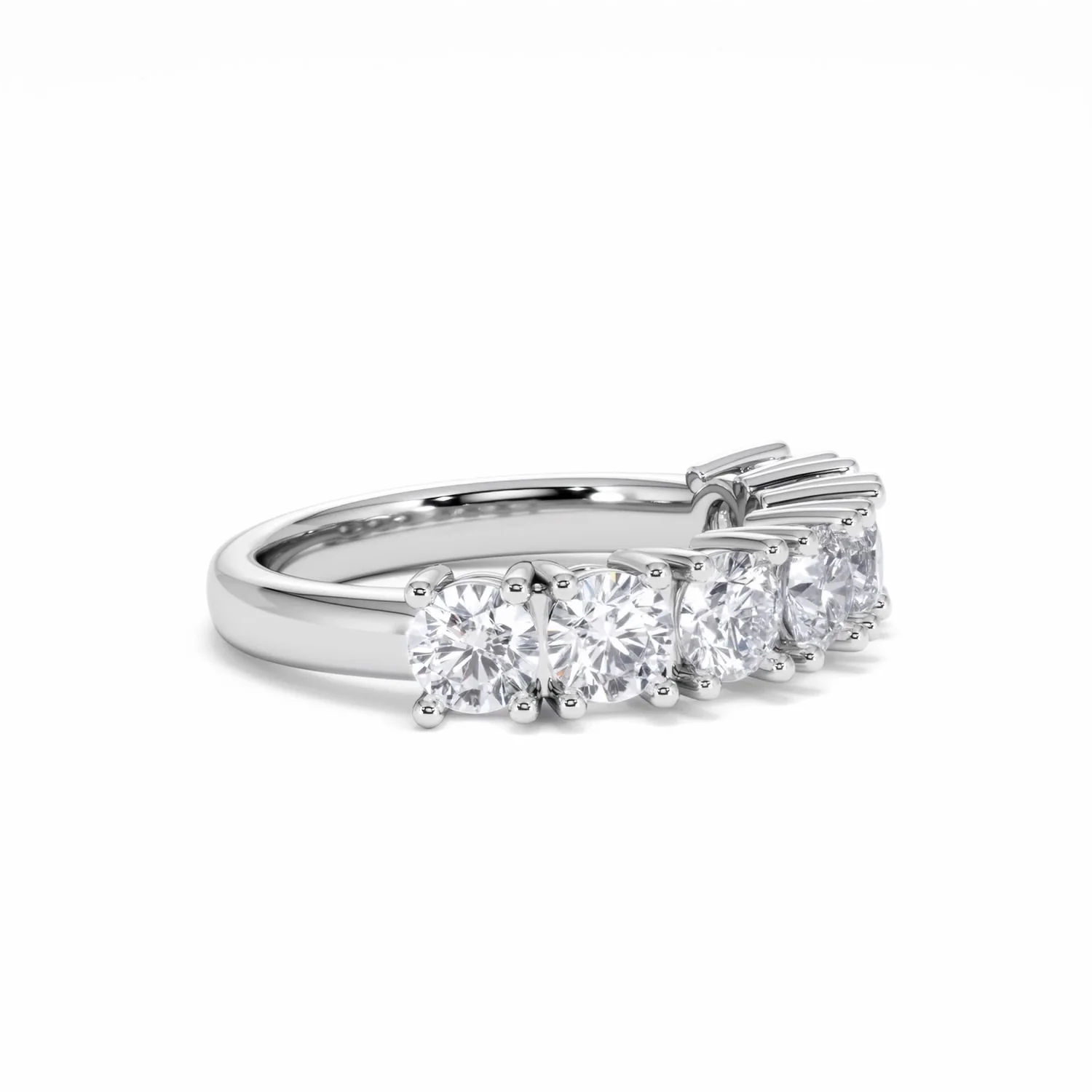 Chloe 7 Stone Lab Diamond Eternity Ring 2.00CT F/VS in 9K White Gold - Image 21