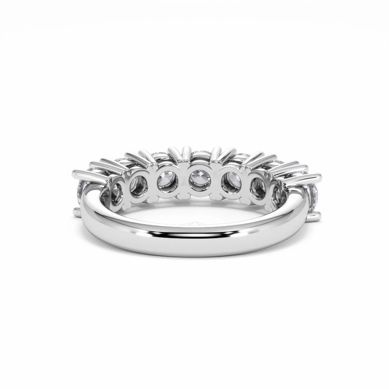 Chloe 7 Stone Lab Diamond Eternity Ring 2.00CT F/VS in 9K White Gold - Image 47