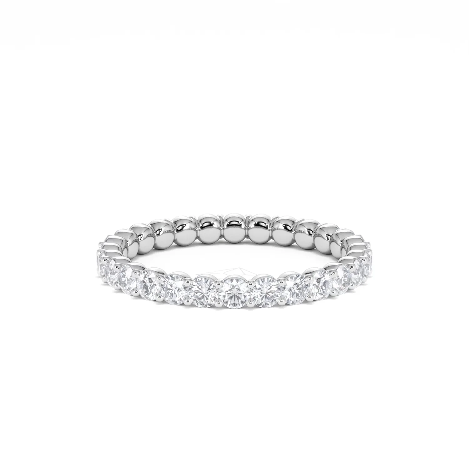 Chloe Lab Diamond 1.00ct Full Eternity Ring F/VS in 925 Silver - Image 47
