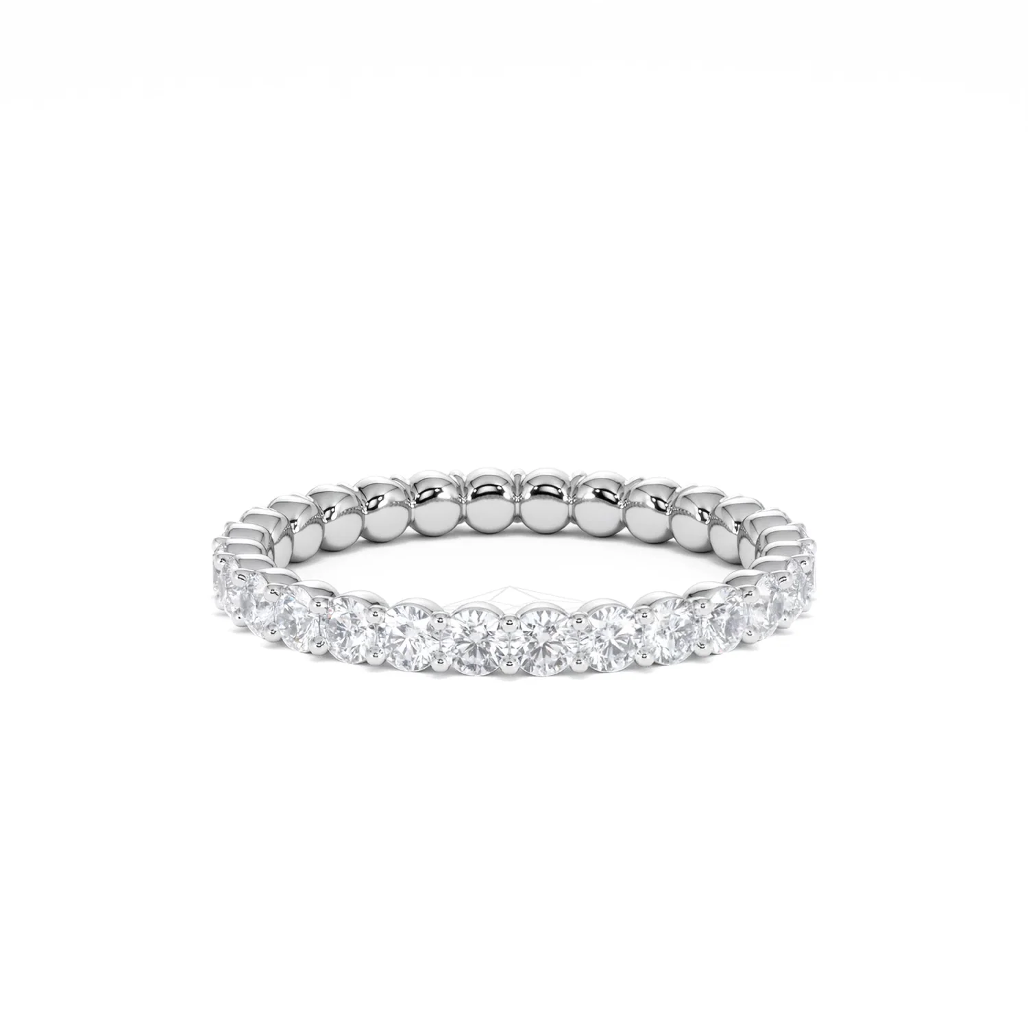 Chloe Lab Diamond 1.00ct Full Eternity Ring F/VS in 925 Silver - Image 51