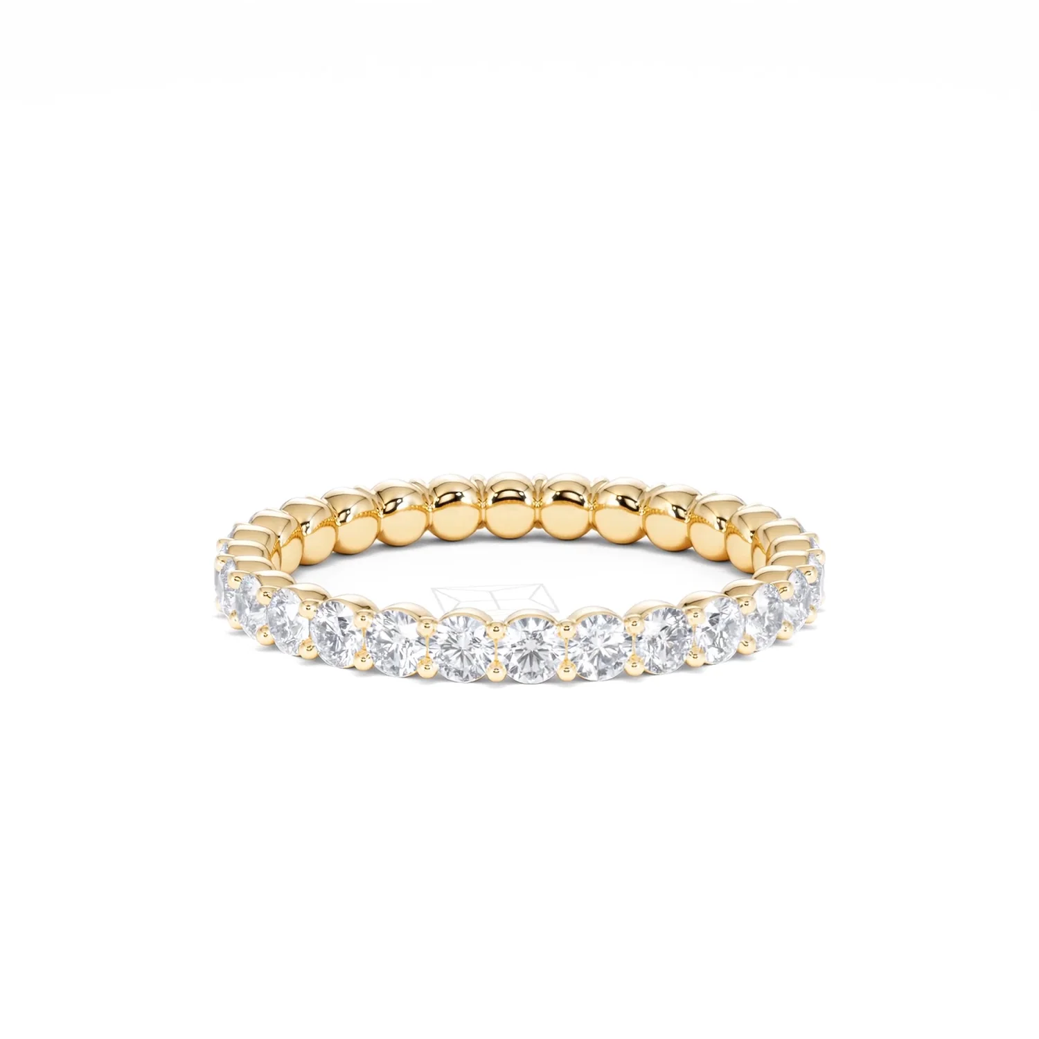 Chloe Lab Diamond 1.00ct Full Eternity Ring F/VS in 9K Gold - Image 22