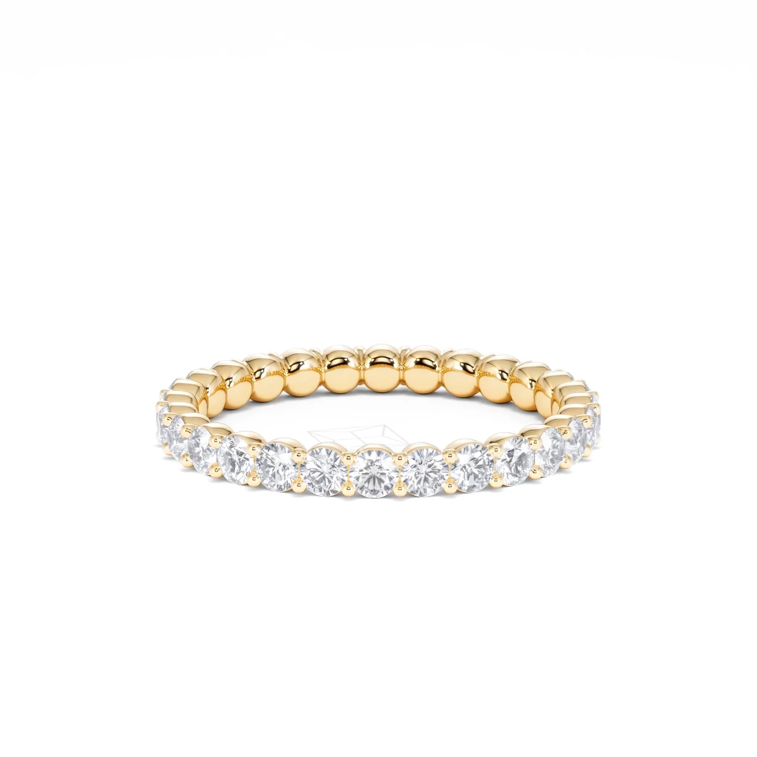 Chloe Lab Diamond 1.00ct Full Eternity Ring F/VS in 9K Gold - Image 24