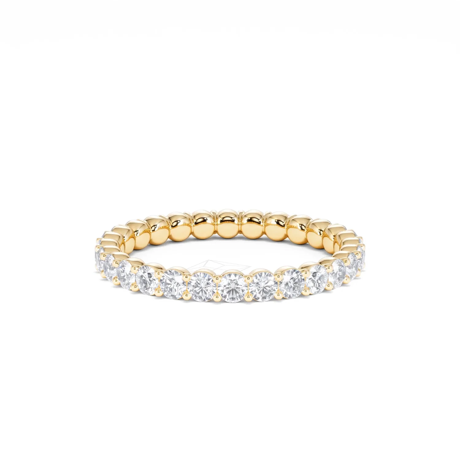 Chloe Lab Diamond 1.00ct Full Eternity Ring F/VS in 9K Gold - Image 33
