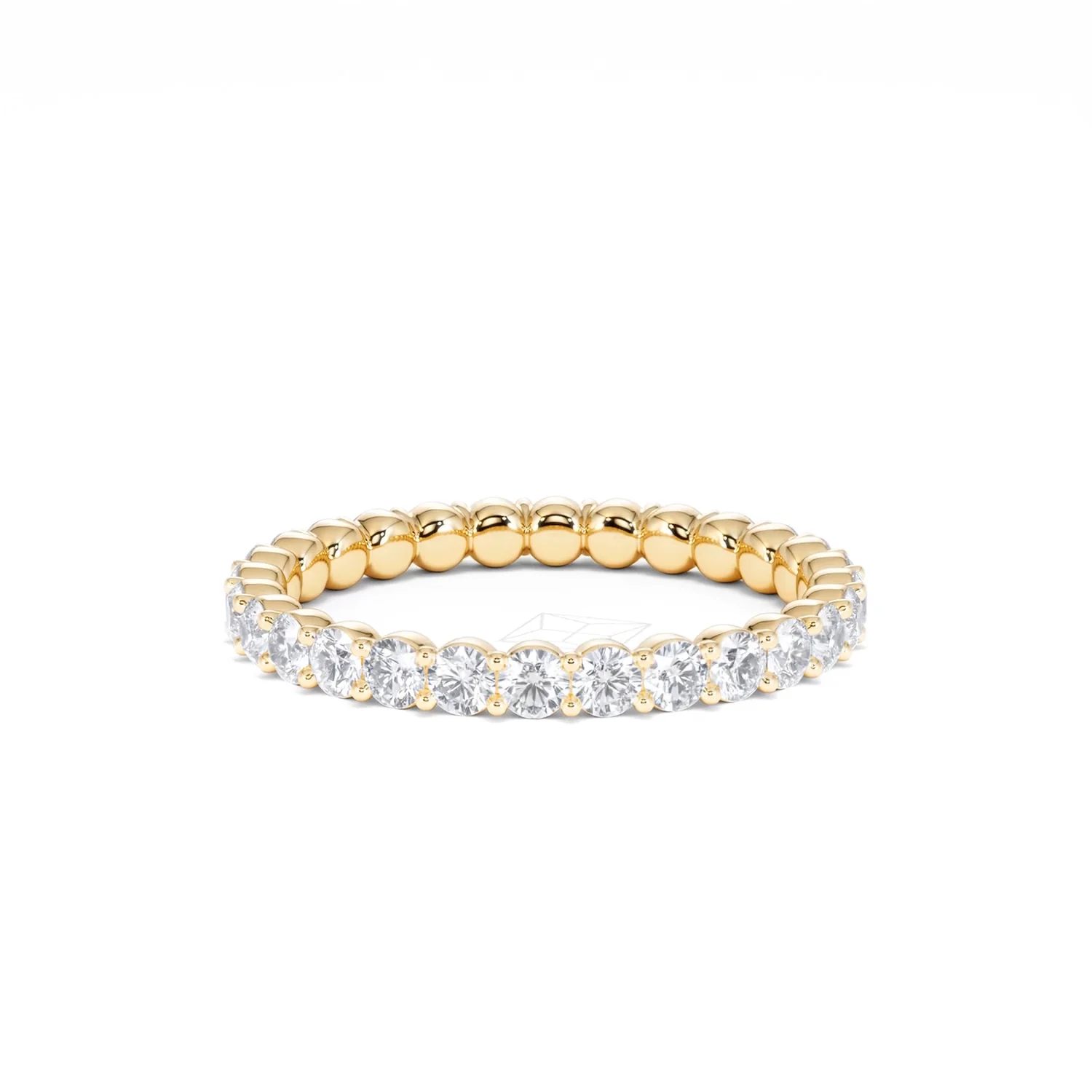 Chloe Lab Diamond 1.00ct Full Eternity Ring F/VS in 9K Gold - Image 75