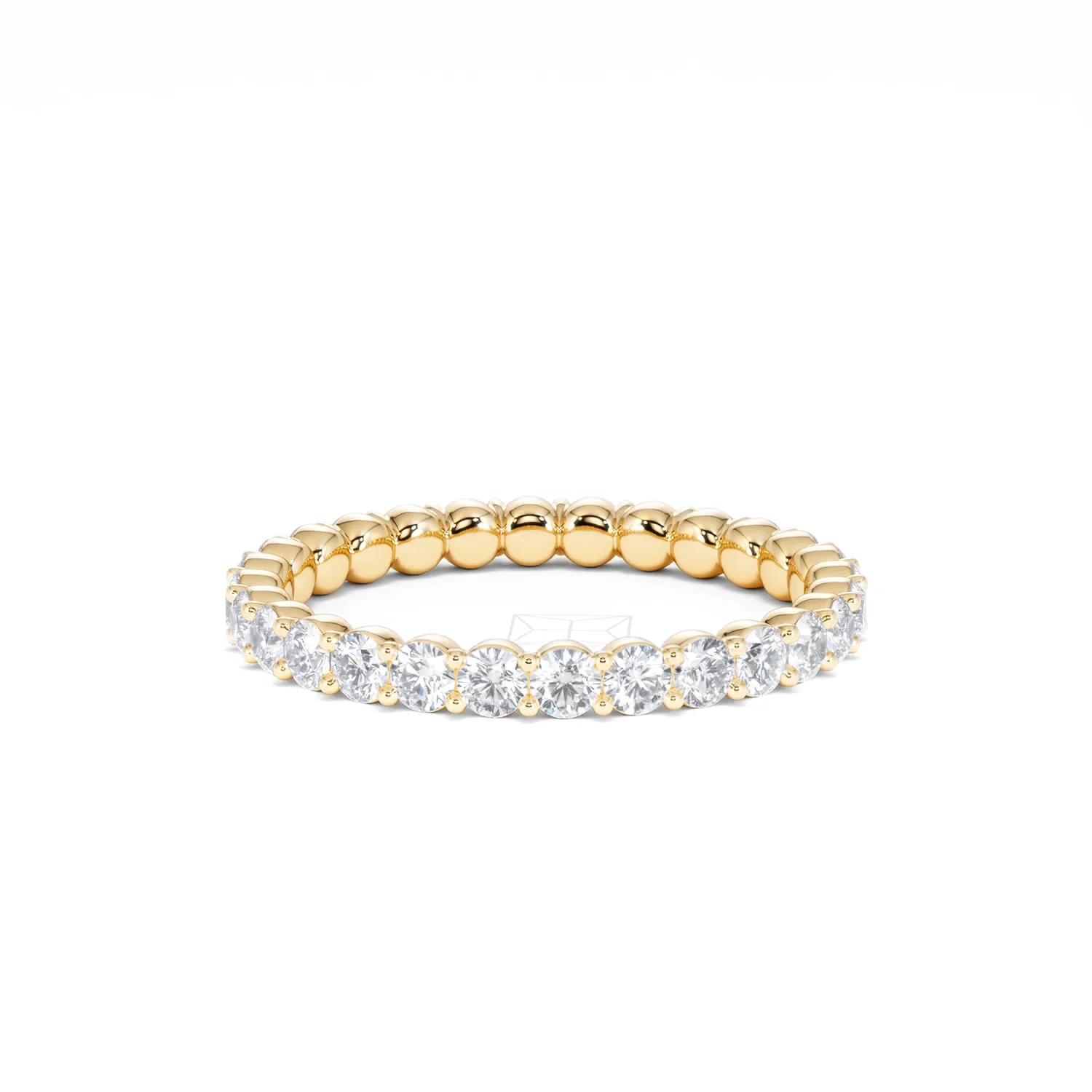 Chloe Lab Diamond 1.00ct Full Eternity Ring F/VS in 9K Gold - Image 79