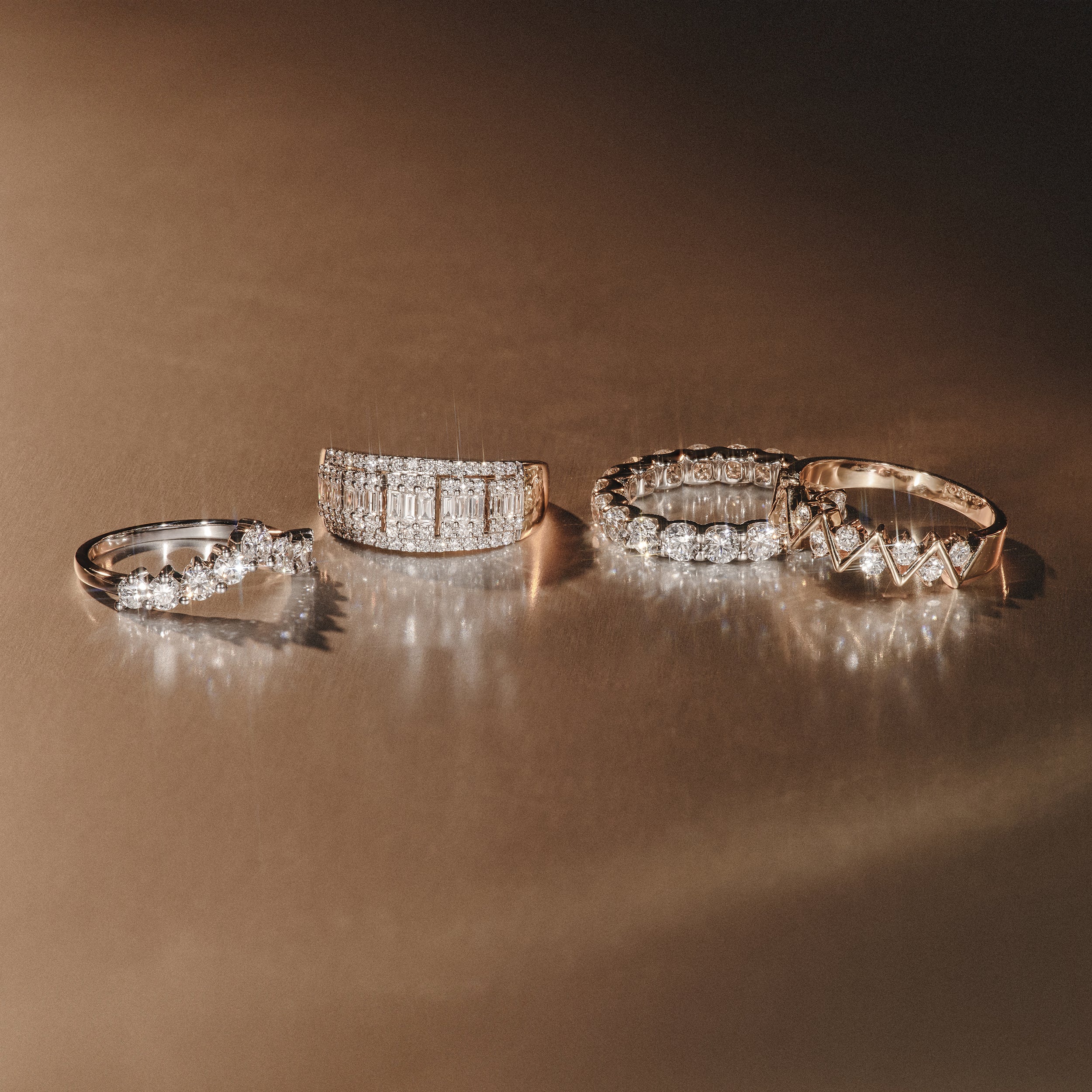 Chloe Lab Diamond Eternity Ring 18K White Gold Claw Set 3.00ct G/Vs - Image 5