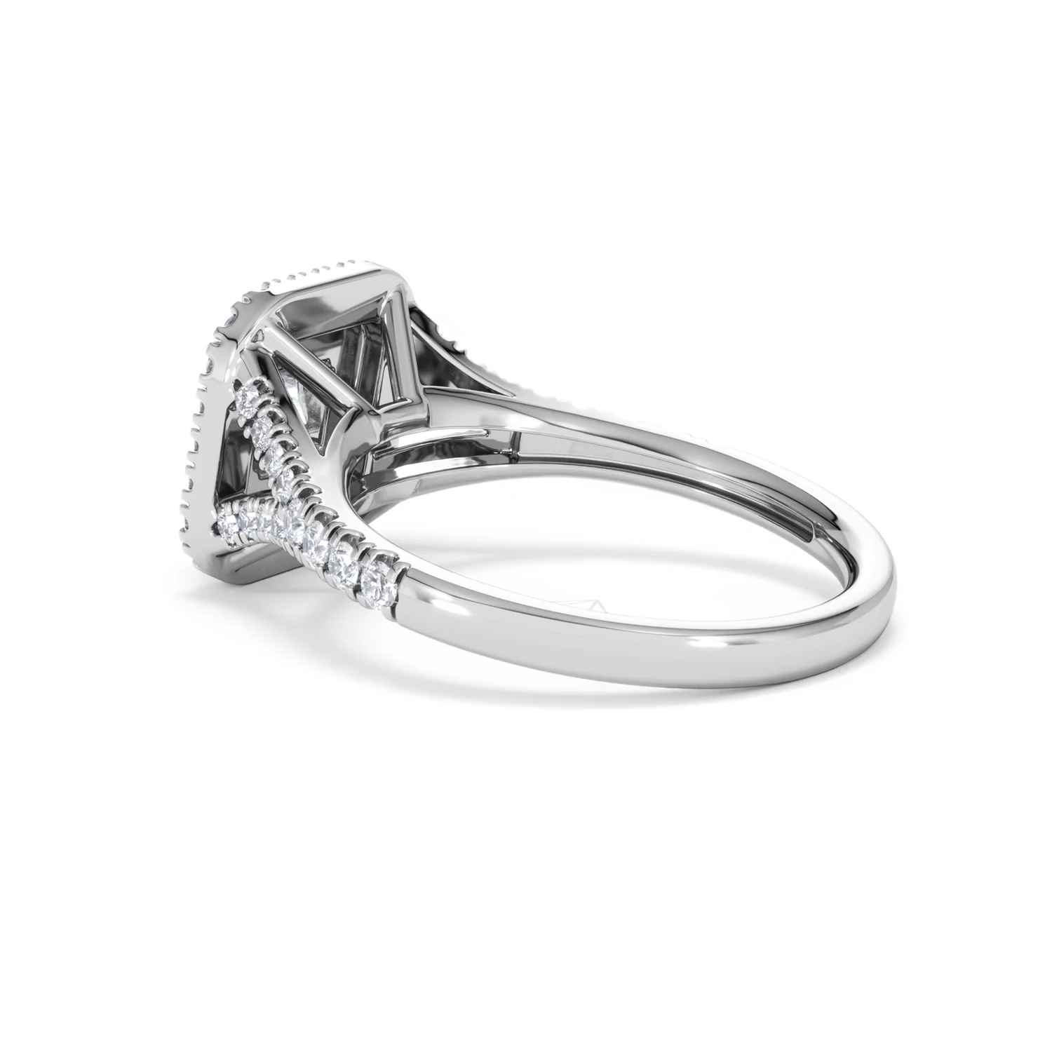 Cleopatra Lab Diamond Halo Engagement Ring in Platinum 1.20ct F/VS1 - Image 63