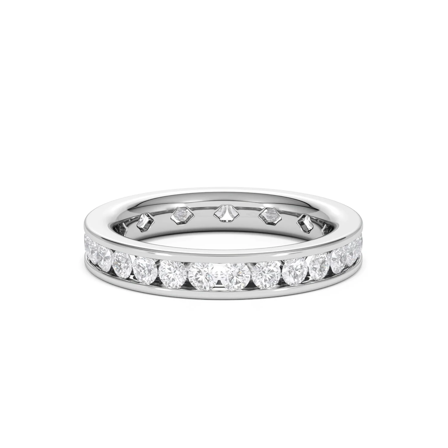 Diamond Eternity Ring Rae Channel Set 1.50ct G/Vs in Platinum - Image 12