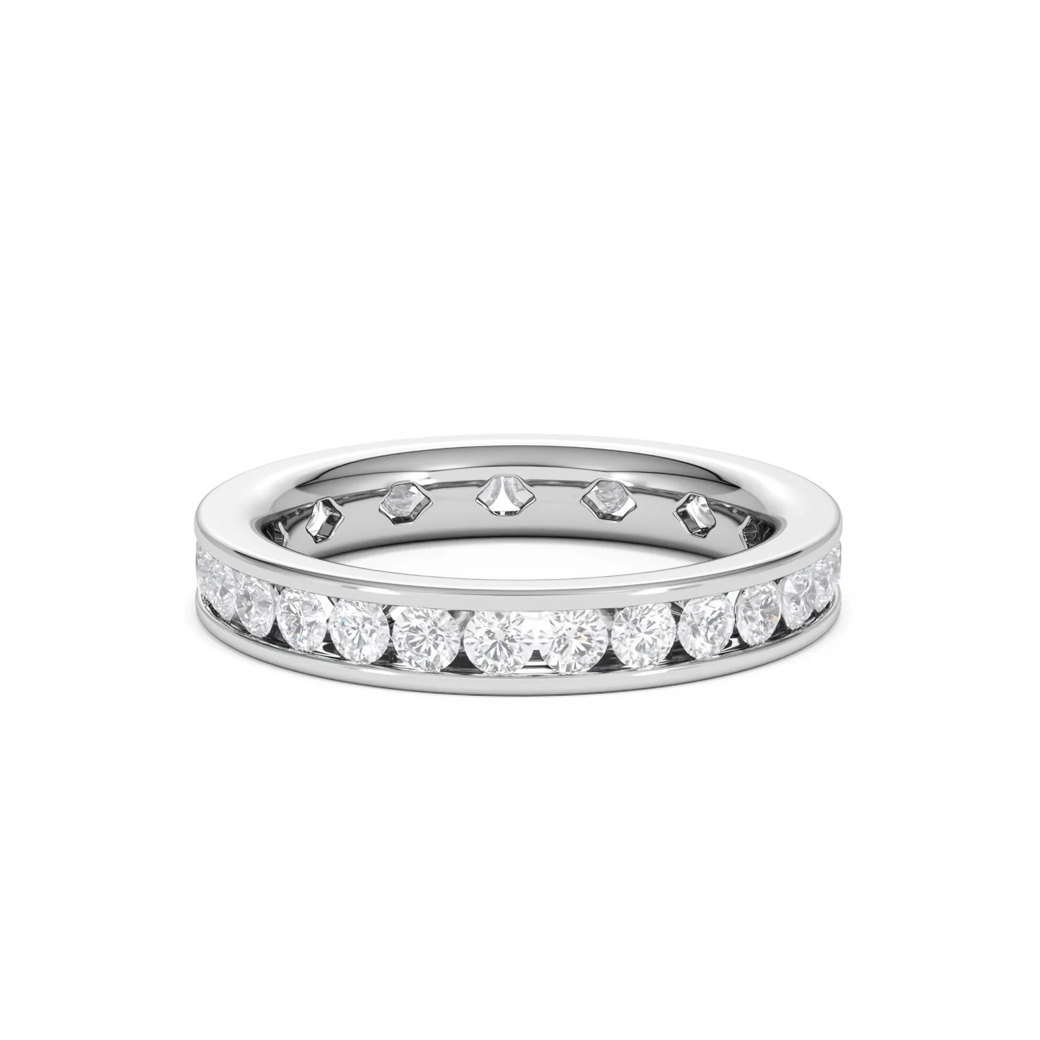 Diamond Eternity Ring Rae Channel Set 1.50ct G/Vs in Platinum - Image 13
