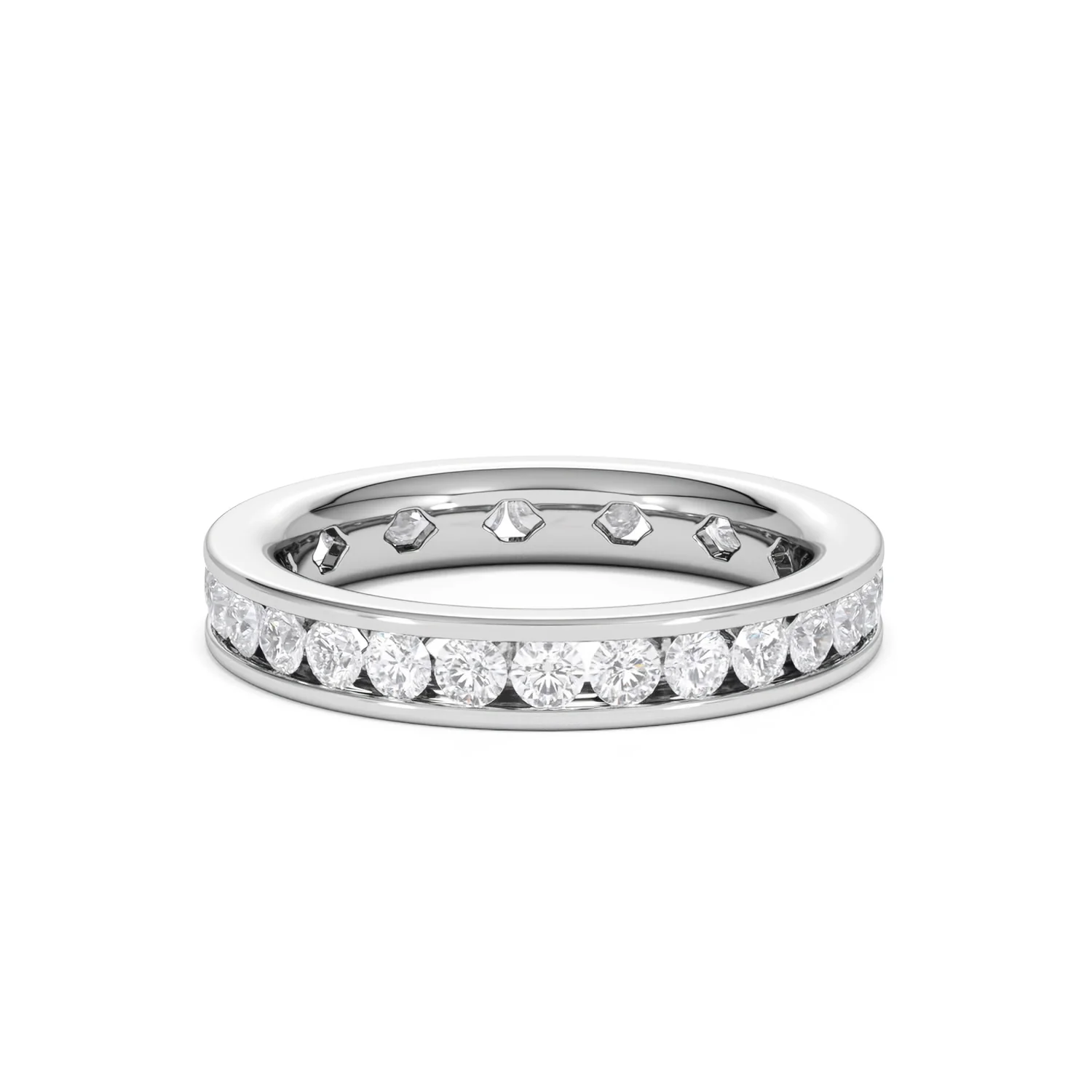 Diamond Eternity Ring Rae Channel Set 1.50ct G/Vs in Platinum - Image 14
