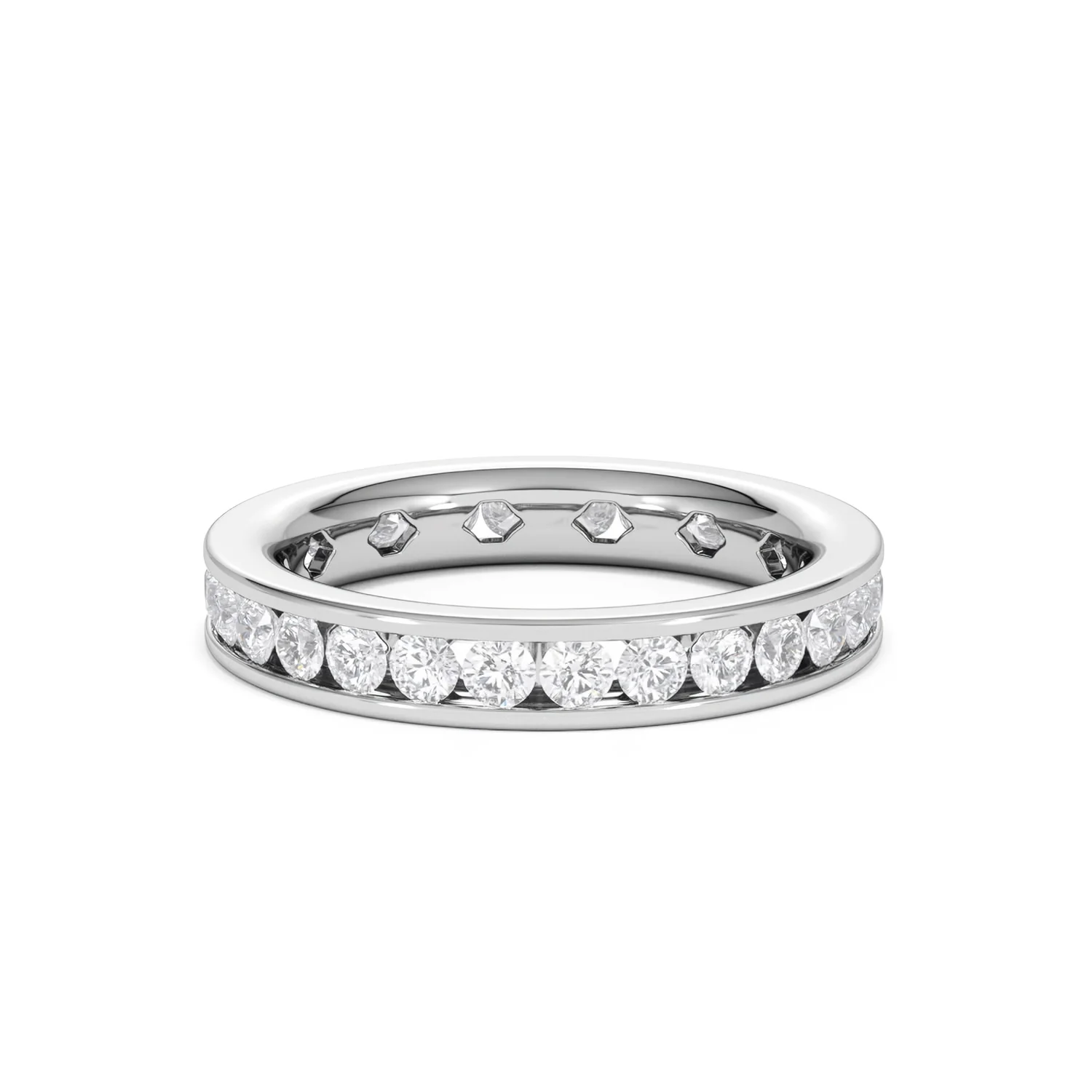 Diamond Eternity Ring Rae Channel Set 1.50ct G/Vs in Platinum - Image 15