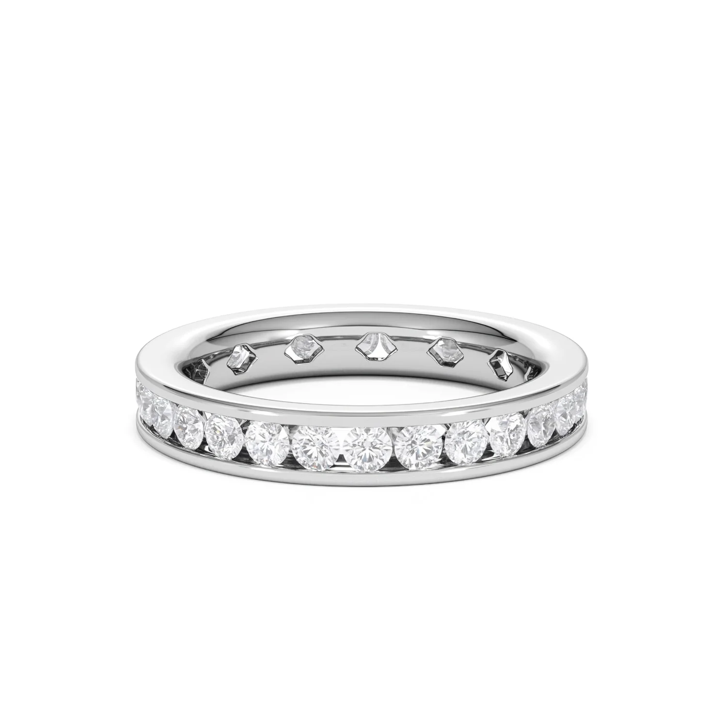Diamond Eternity Ring Rae Channel Set 1.50ct G/Vs in Platinum - Image 17