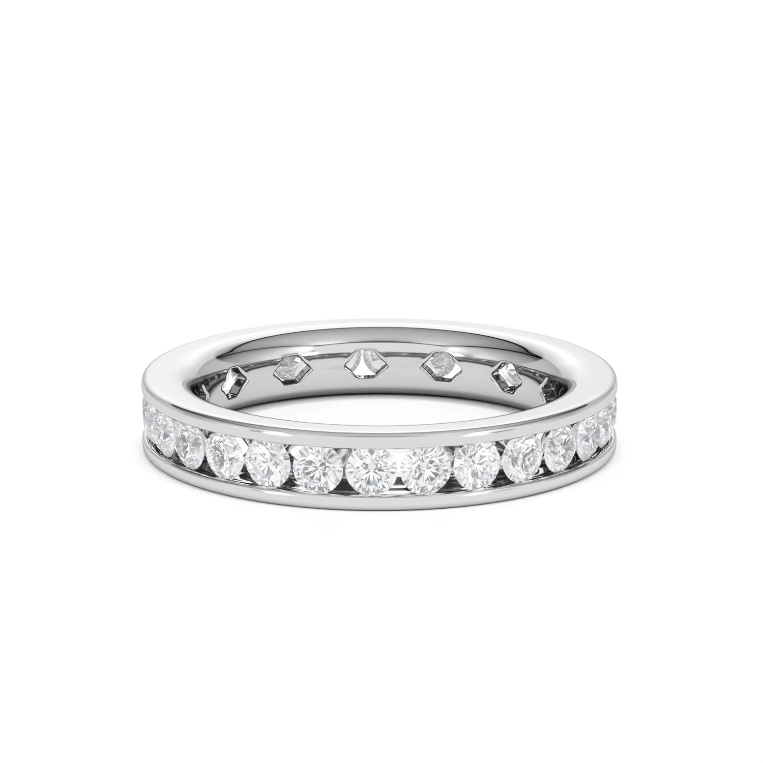 Diamond Eternity Ring Rae Channel Set 1.50ct G/Vs in Platinum - Image 19